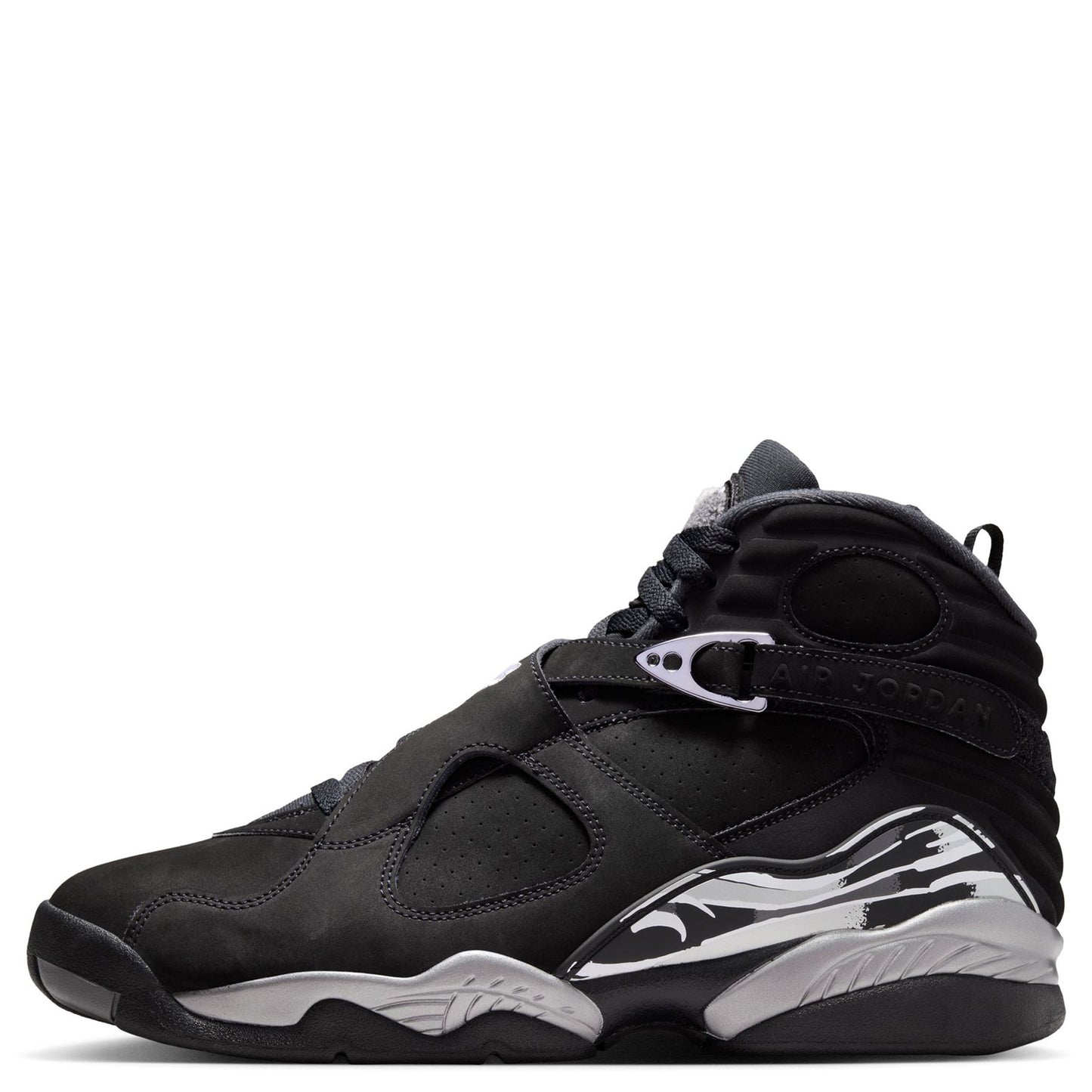 AIR JORDAN 8 RETRO / 007:BLACK/WHITE-LT GRAPHITE