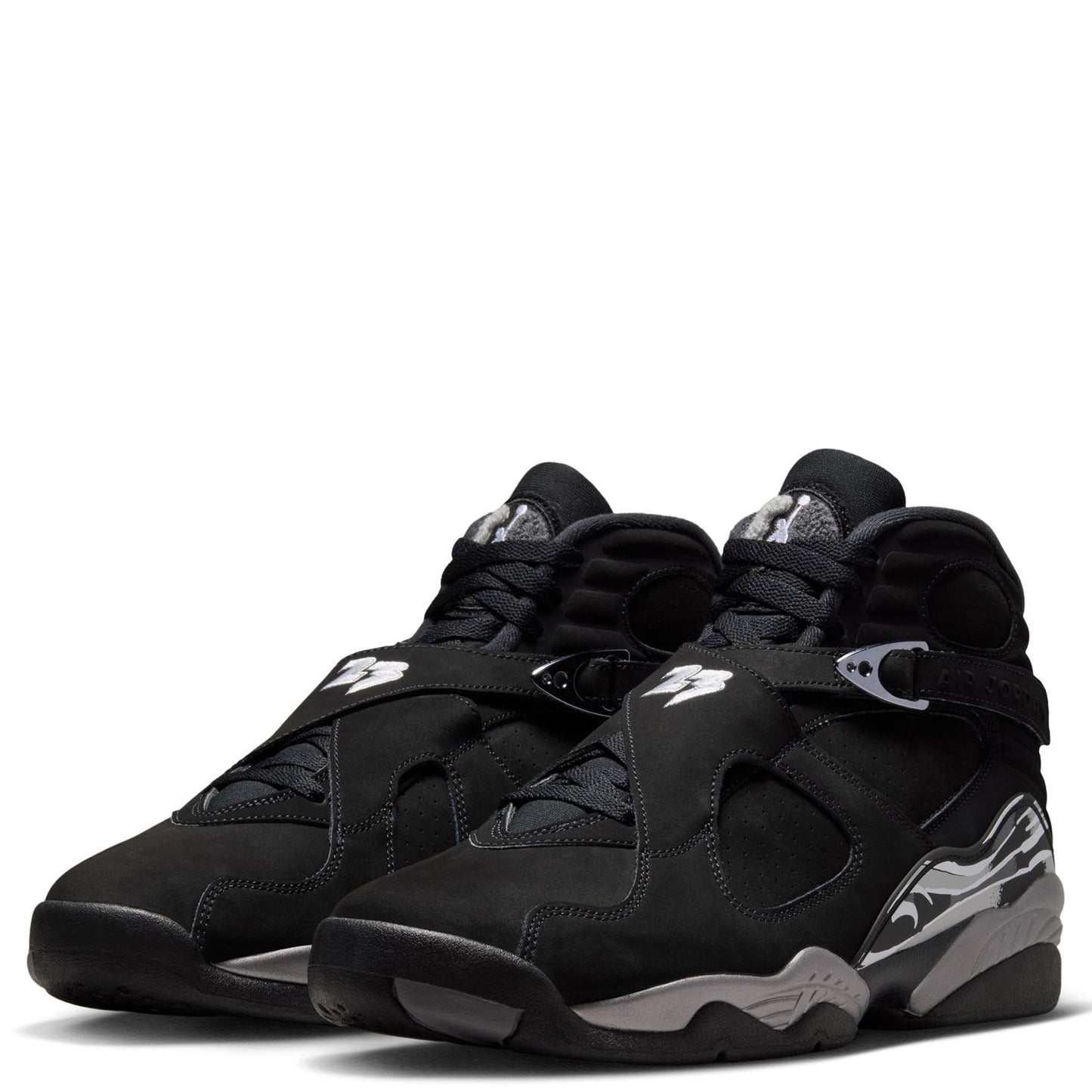 AIR JORDAN 8 RETRO / 007:BLACK/WHITE-LT GRAPHITE