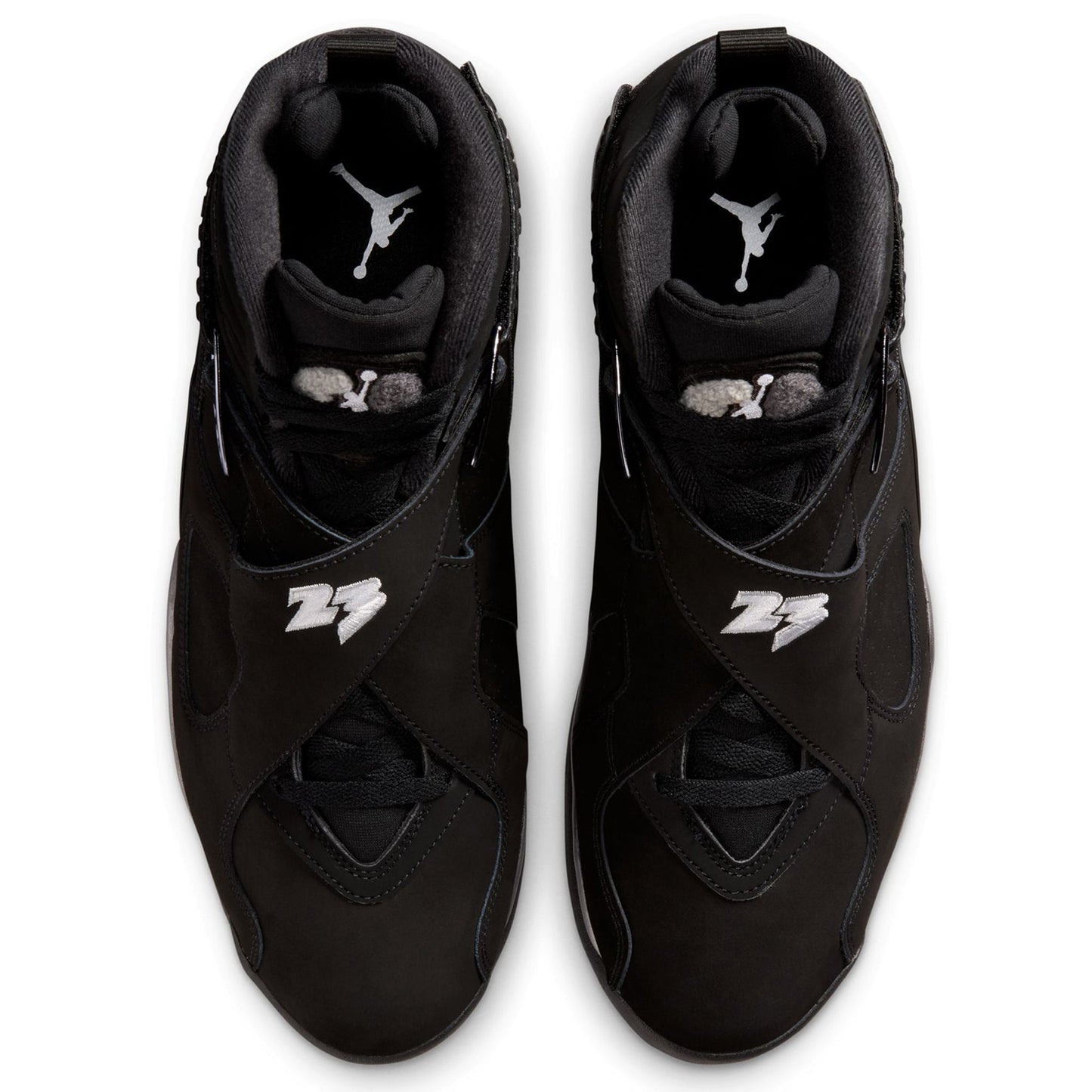 AIR JORDAN 8 RETRO / 007:BLACK/WHITE-LT GRAPHITE