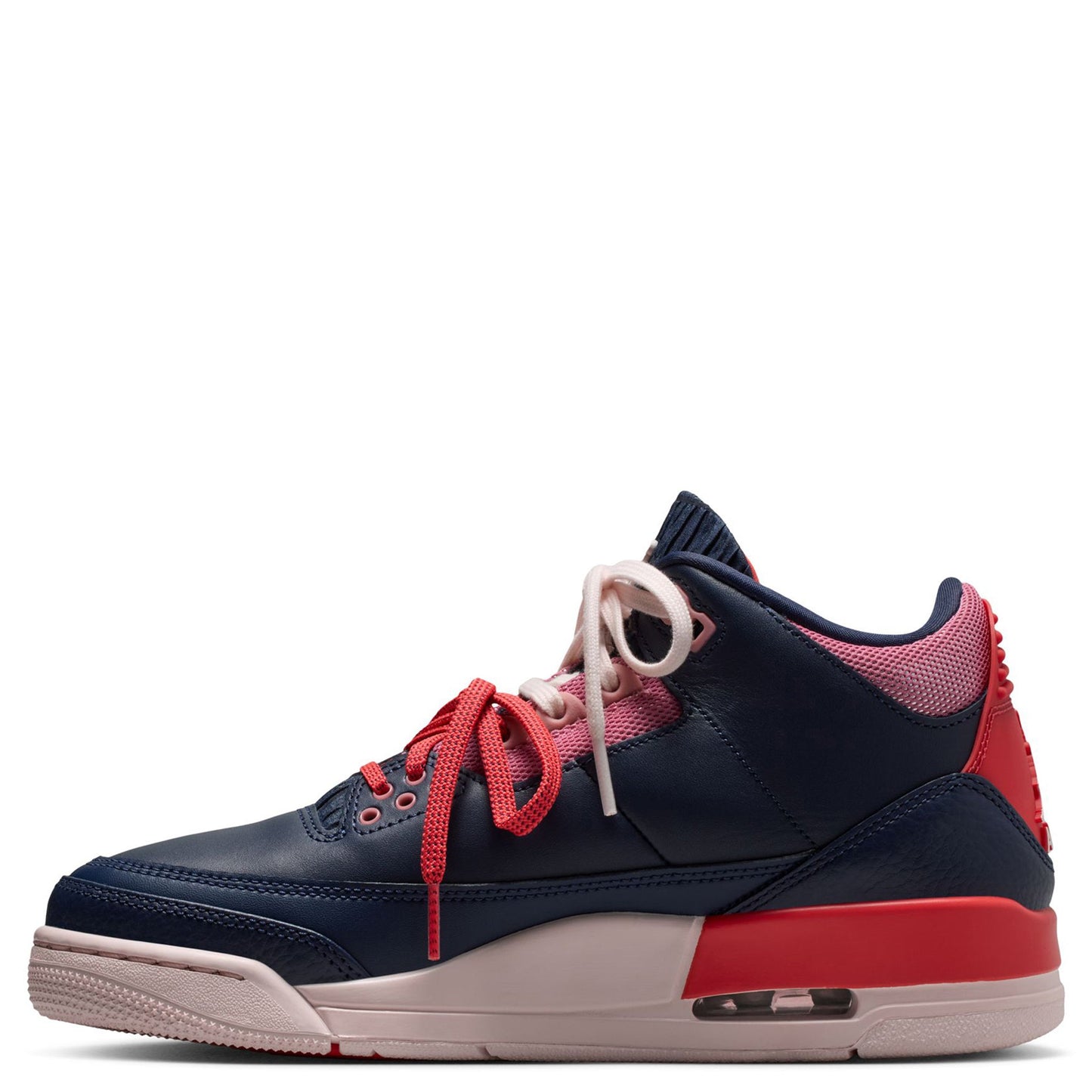 WMNS AIR JORDAN 3 RETRO / 400:OBSIDIAN/CHALK-TRACK RED