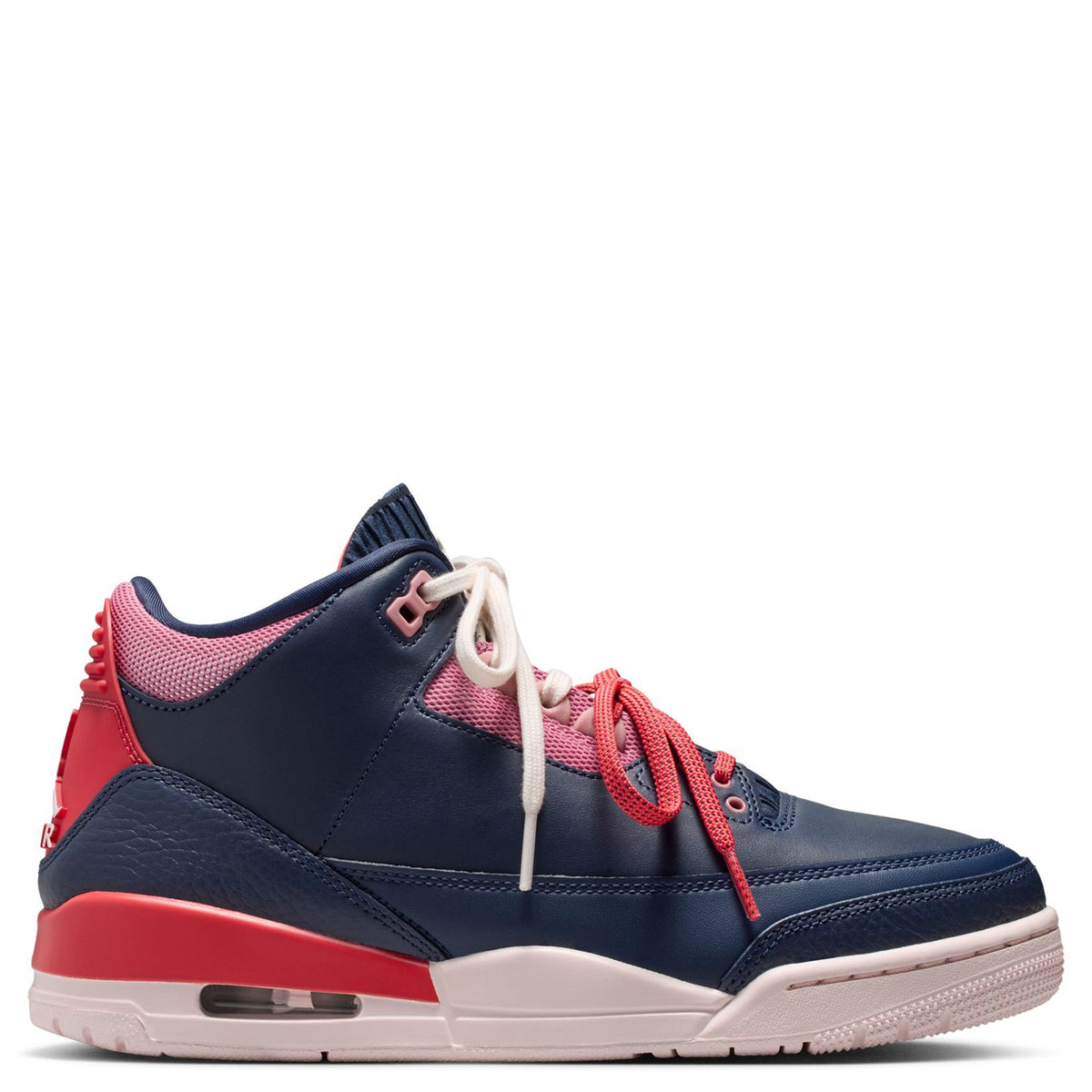 WMNS AIR JORDAN 3 RETRO / 400:OBSIDIAN/CHALK-TRACK RED