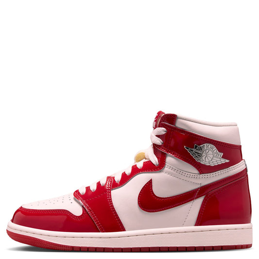 WMNS AIR JORDAN 1 RETRO HI OG / 601:UNIVRED/MTLC SLVR-LT SFT PNK
