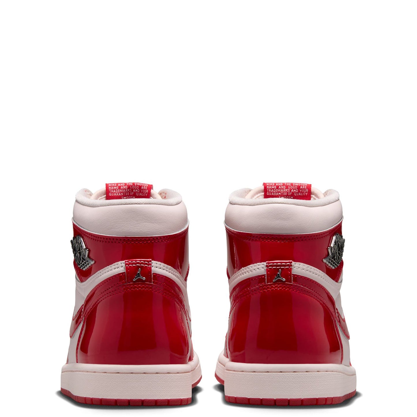 WMNS AIR JORDAN 1 RETRO HI OG / 601:UNIVRED/MTLC SLVR-LT SFT PNK