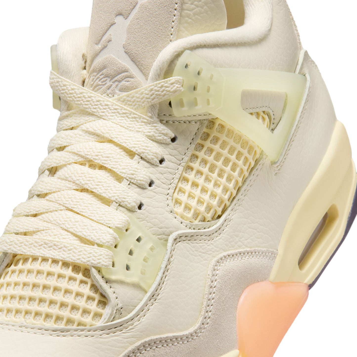 WMNS AIR JORDAN 4 RETRO / 101:COCONUT MILK/MUSLIN