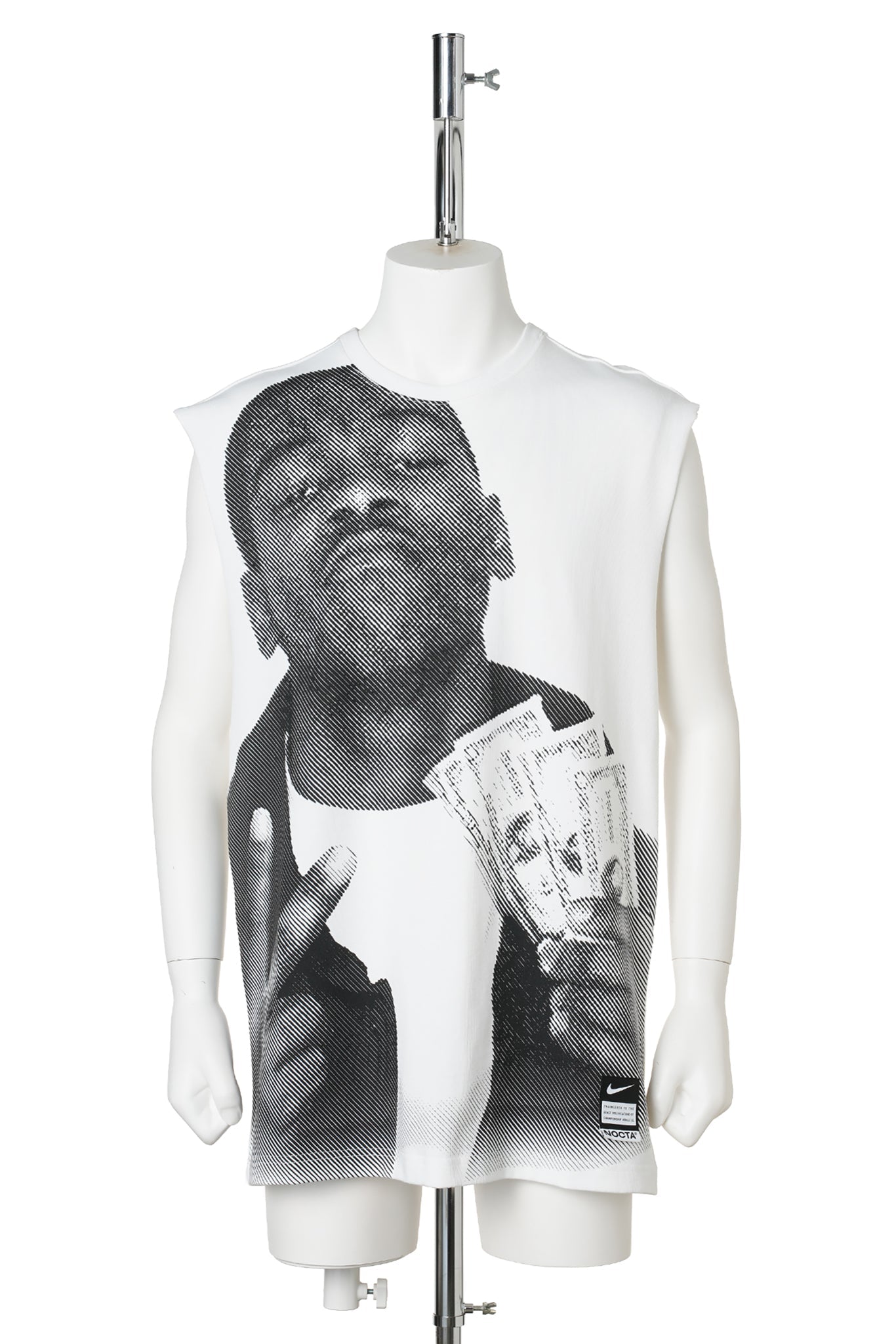 NIKE NRG SLEEVELESS TOP KD / 100:WHITE/BLACK
