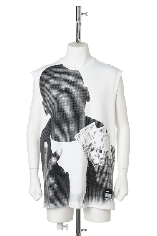 NIKE NRG SLEEVELESS TOP KD / 100:WHITE/BLACK