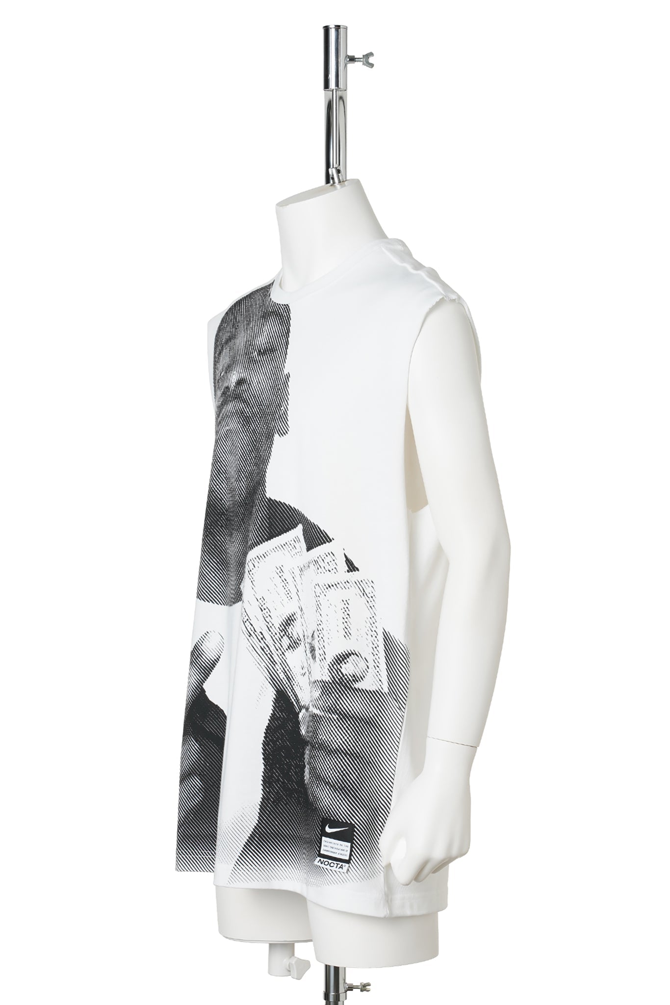 NIKE NRG SLEEVELESS TOP KD / 100:WHITE/BLACK
