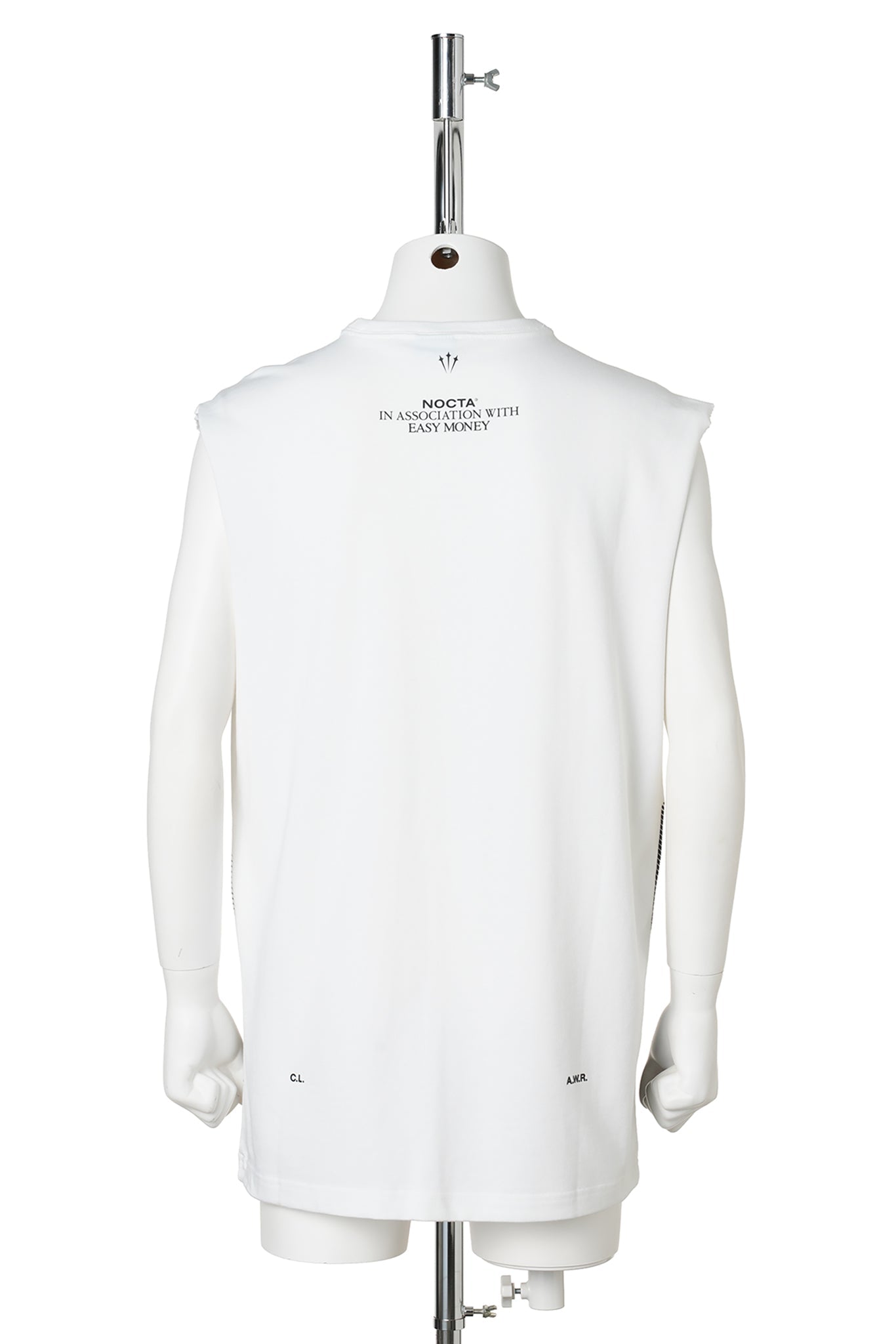 NIKE NRG SLEEVELESS TOP KD / 100:WHITE/BLACK