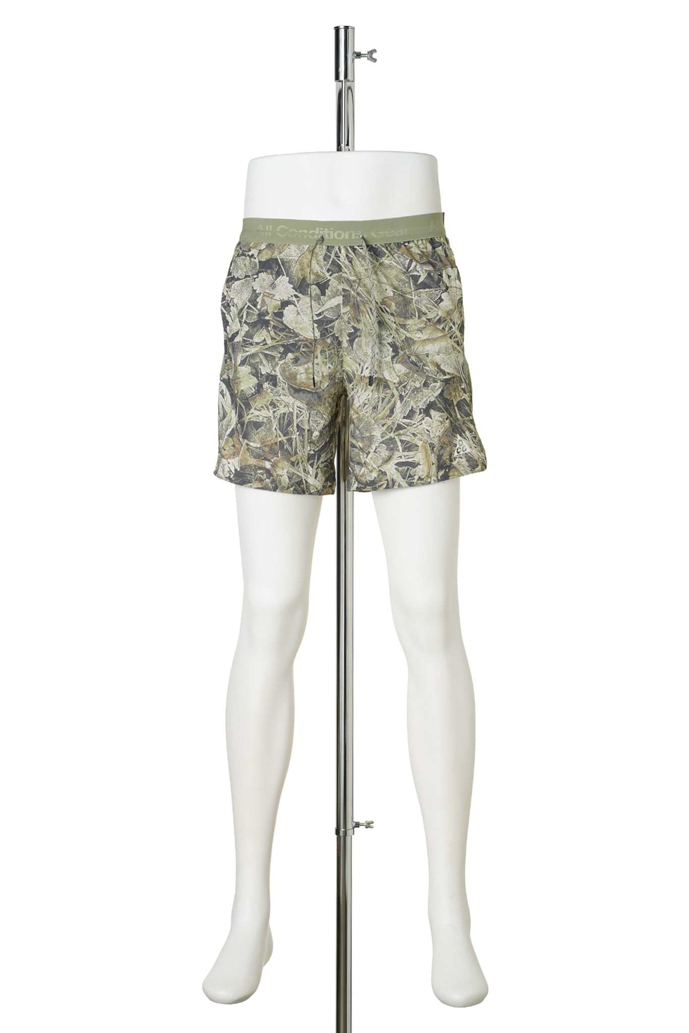NIKE ACG DRI-FIT ESSENTIAL 6 BRIEF-LINED SHORTS / 355:SEQUOIA/LIGHT ARMY/SUMMIT WHITE
