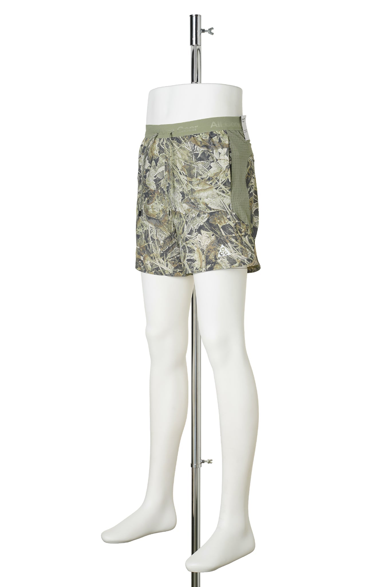 NIKE ACG DRI-FIT ESSENTIAL 6 BRIEF-LINED SHORTS / 355:SEQUOIA/LIGHT ARMY/SUMMIT WHITE