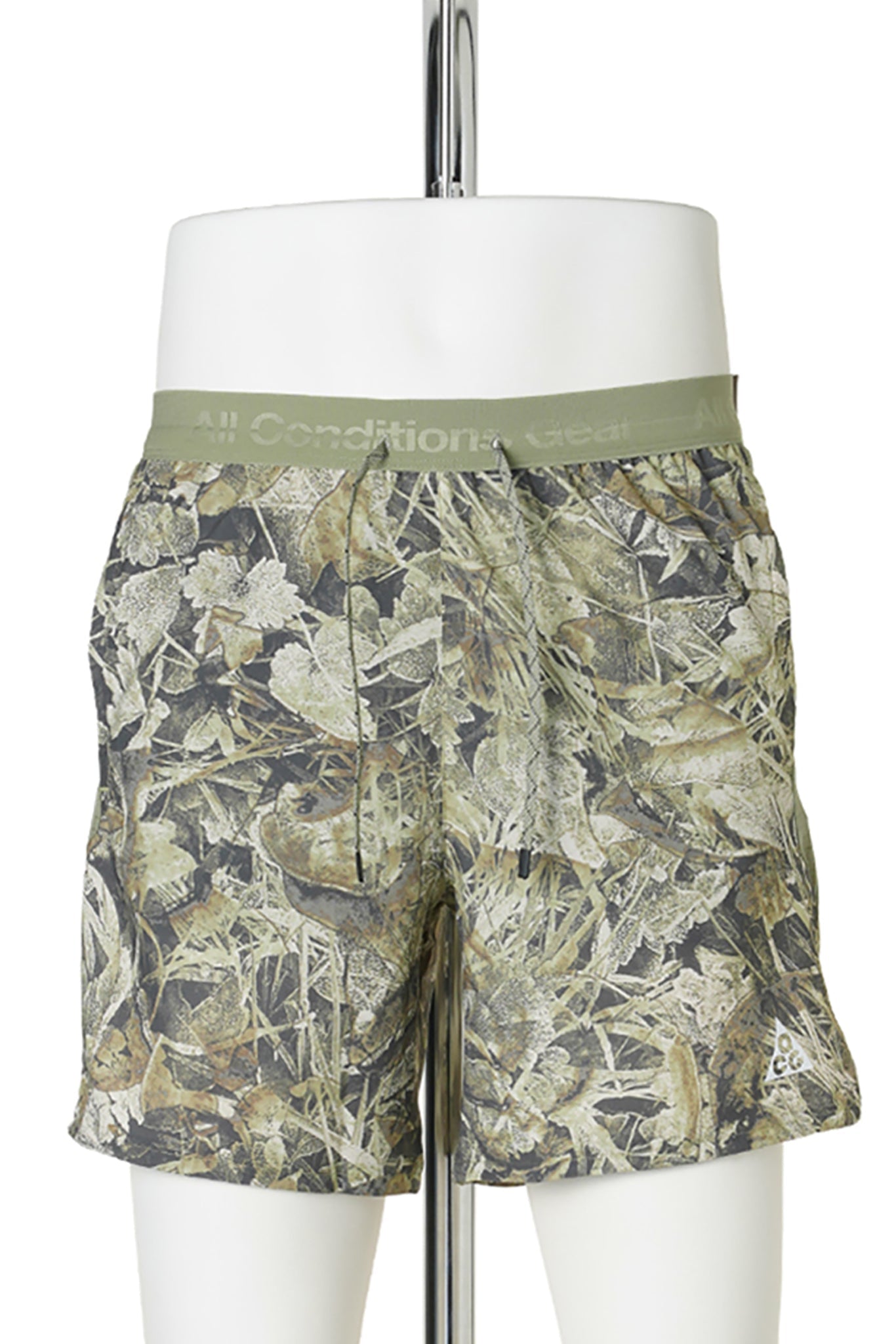 NIKE ACG DRI-FIT ESSENTIAL 6 BRIEF-LINED SHORTS / 355:SEQUOIA/LIGHT ARMY/SUMMIT WHITE