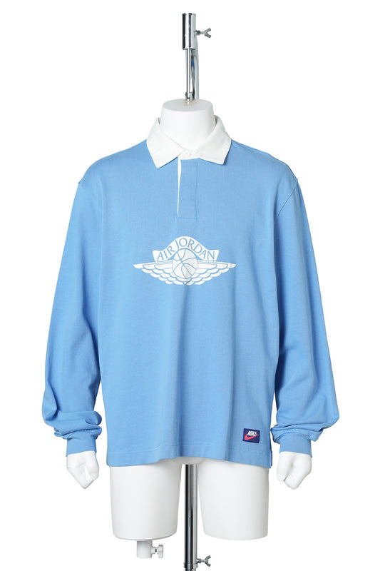 JORDAN FLT ESS RUGBY LONG-SLEEVE TOP / 489:BLUE BEYOND