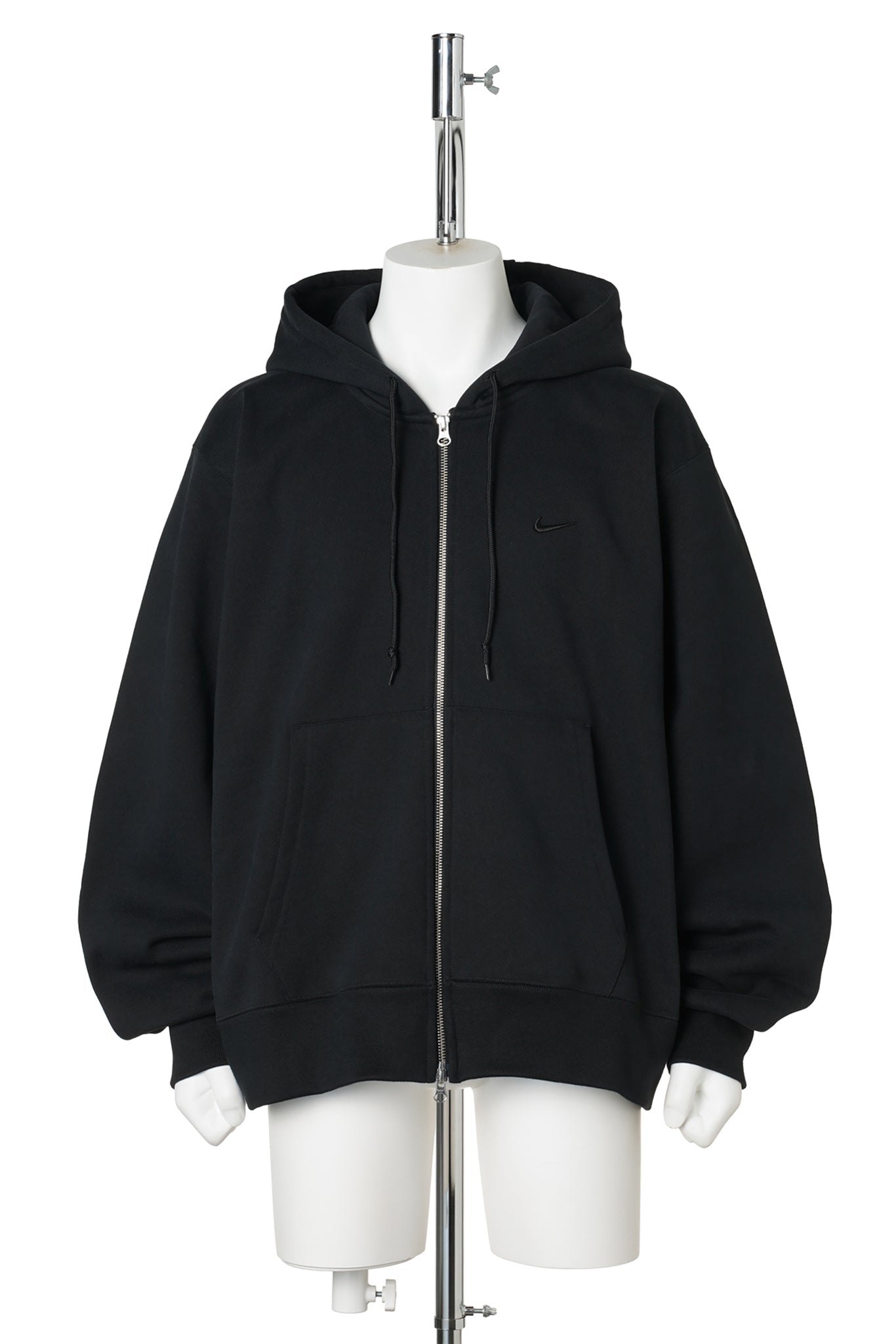 NIKE NRG 560 FLEECE FULL-ZIP HOODIE / 010:BLACK