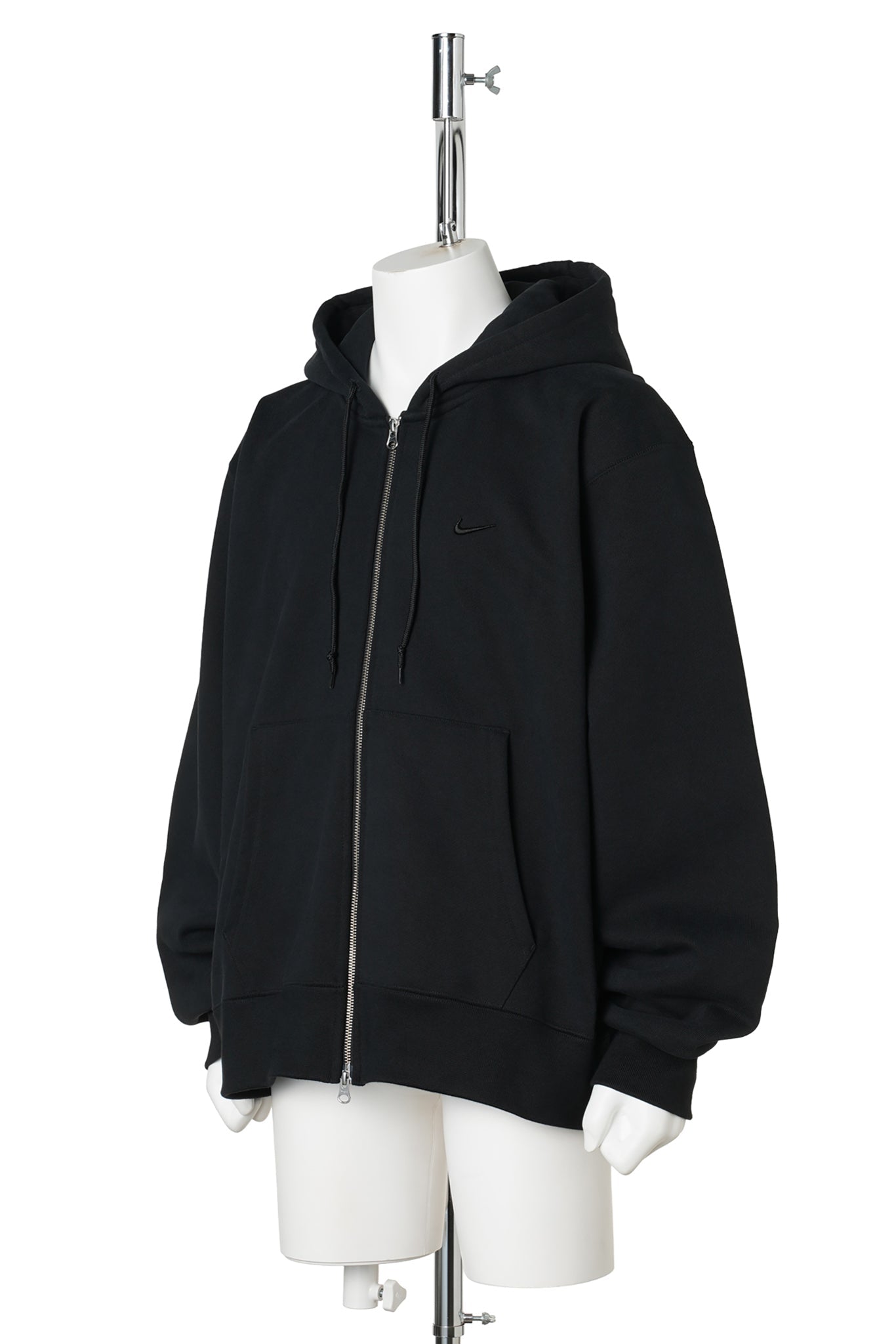 NIKE NRG 560 FLEECE FULL-ZIP HOODIE / 010:BLACK