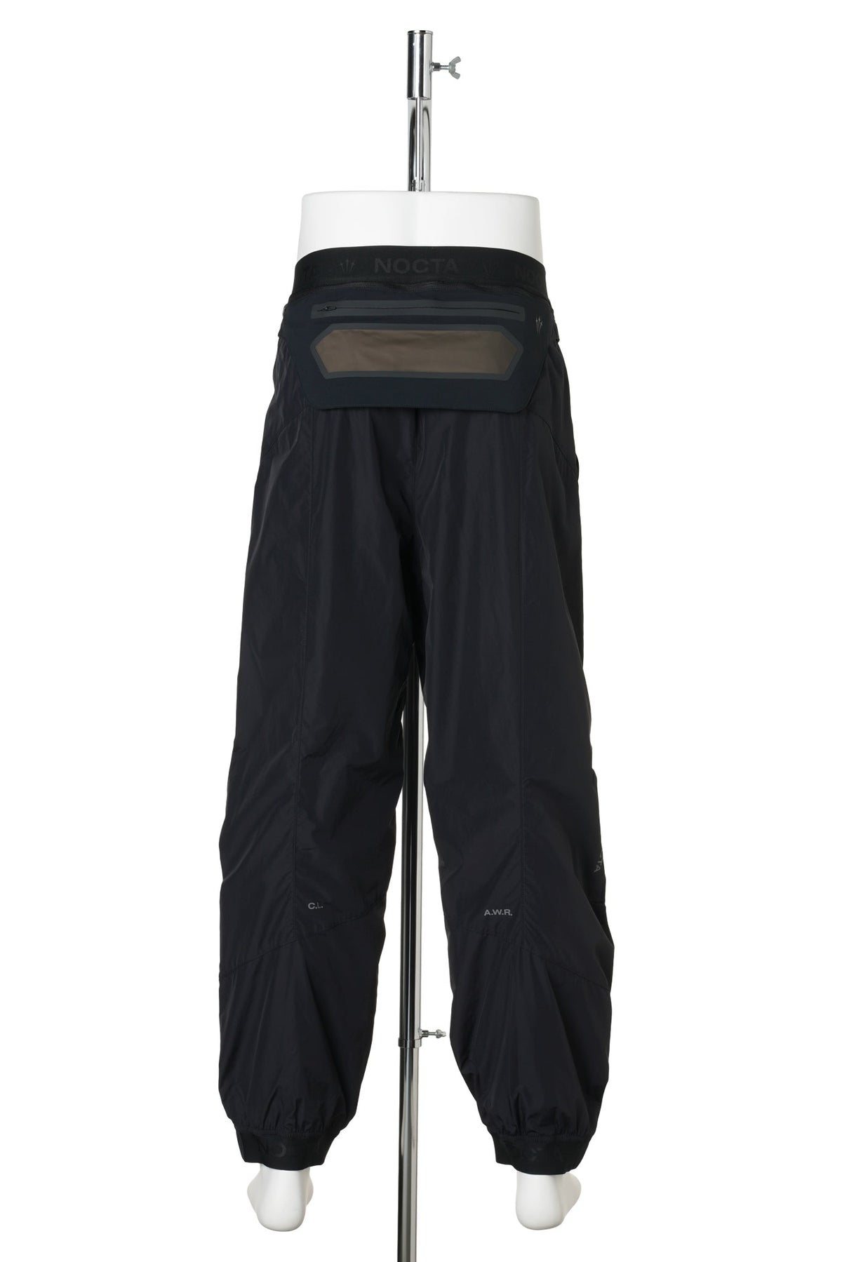 NIKE NRG NOCTA ZOMBIE CUT TRACK PANTS / 010:BLACK/BLACK/REFBLK