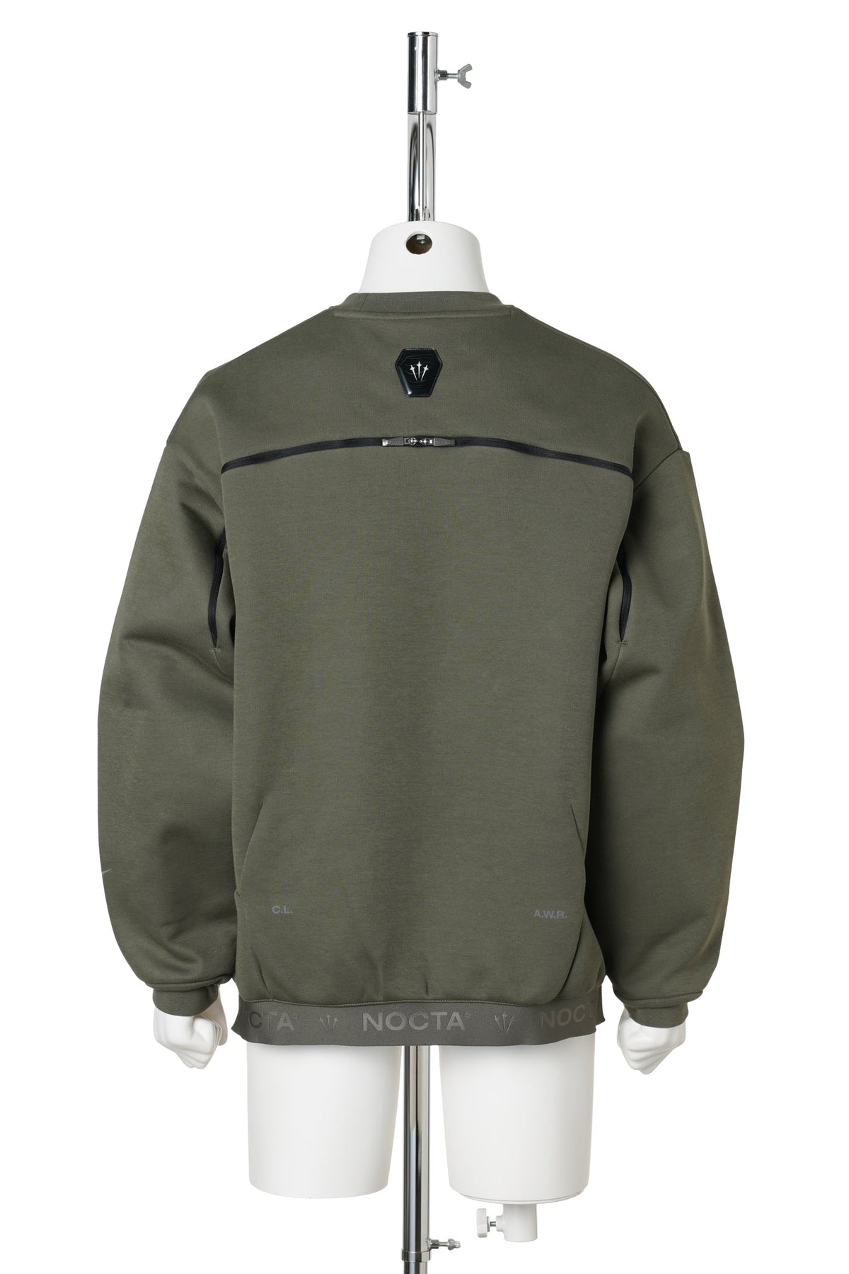 NIKE NRG NOCTA TRAPEZOID CUT CREW / 385:TWILIGHT MARSH/REFBLK