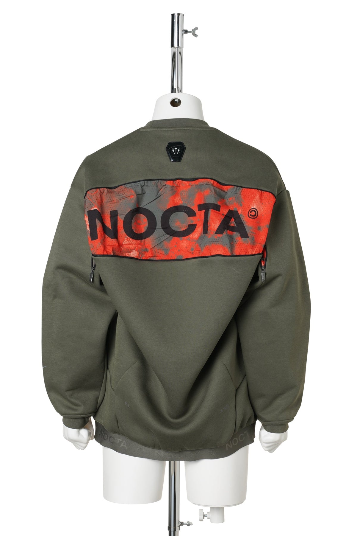 NIKE NRG NOCTA TRAPEZOID CUT CREW / 385:TWILIGHT MARSH/REFBLK
