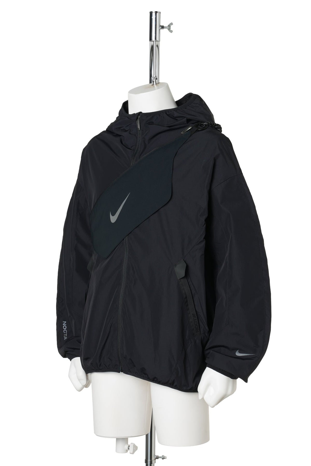 NIKE NRG NOCTA SHROUD CUT TRACK JACKET / 010:BLACK/BLACK/REFBLK
