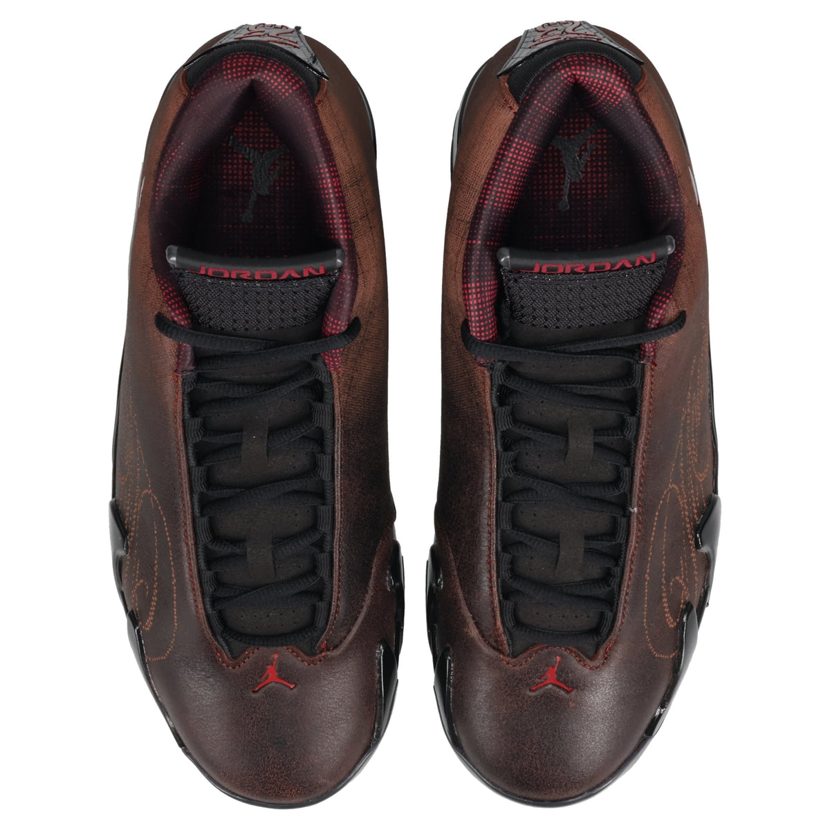 AIR JORDAN 14 RETRO SP MWLA / 001:BLACK/BURNT RED