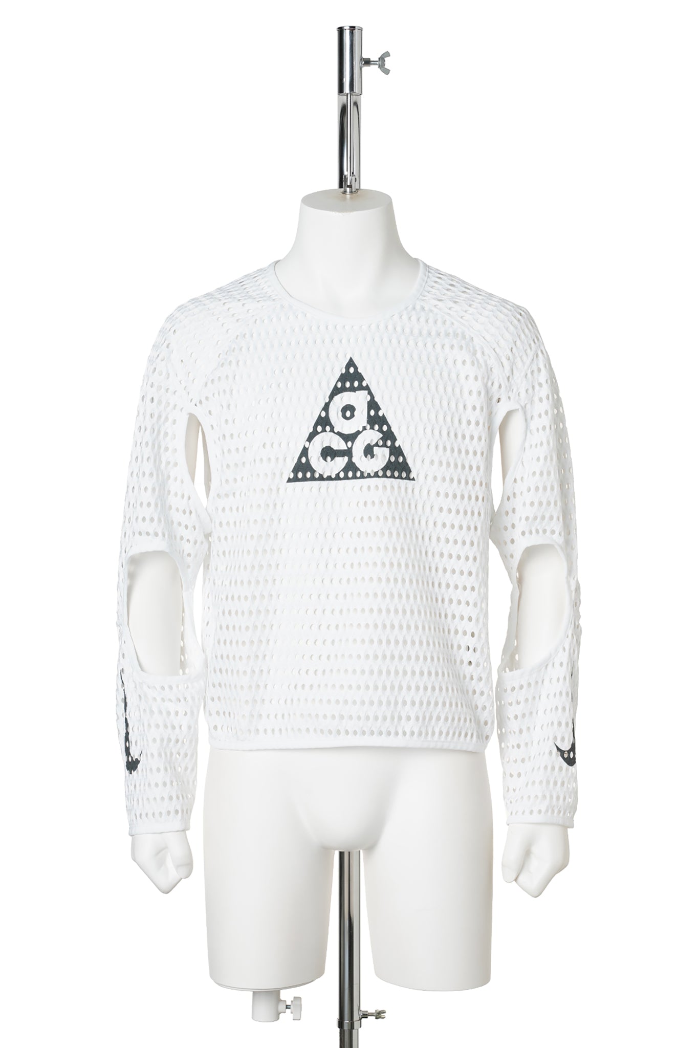 NIKE ACG DRI-FIT RA NXT LONG SLEEVE TOP / 100:WHITE/ANTHRACITE