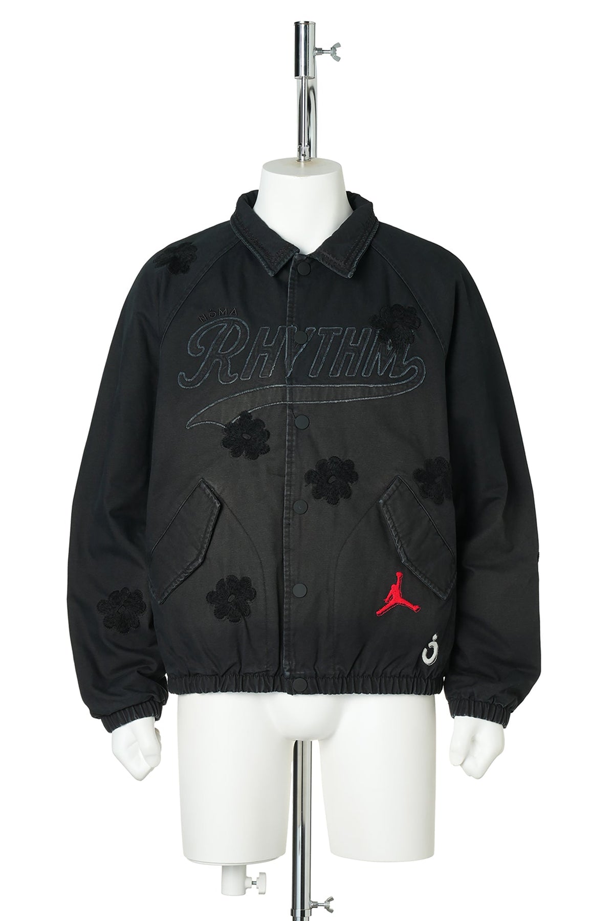 JORDAN NRT BOMBER JACKET / 010:BLACK/UNIVERSITY RED/WHITE
