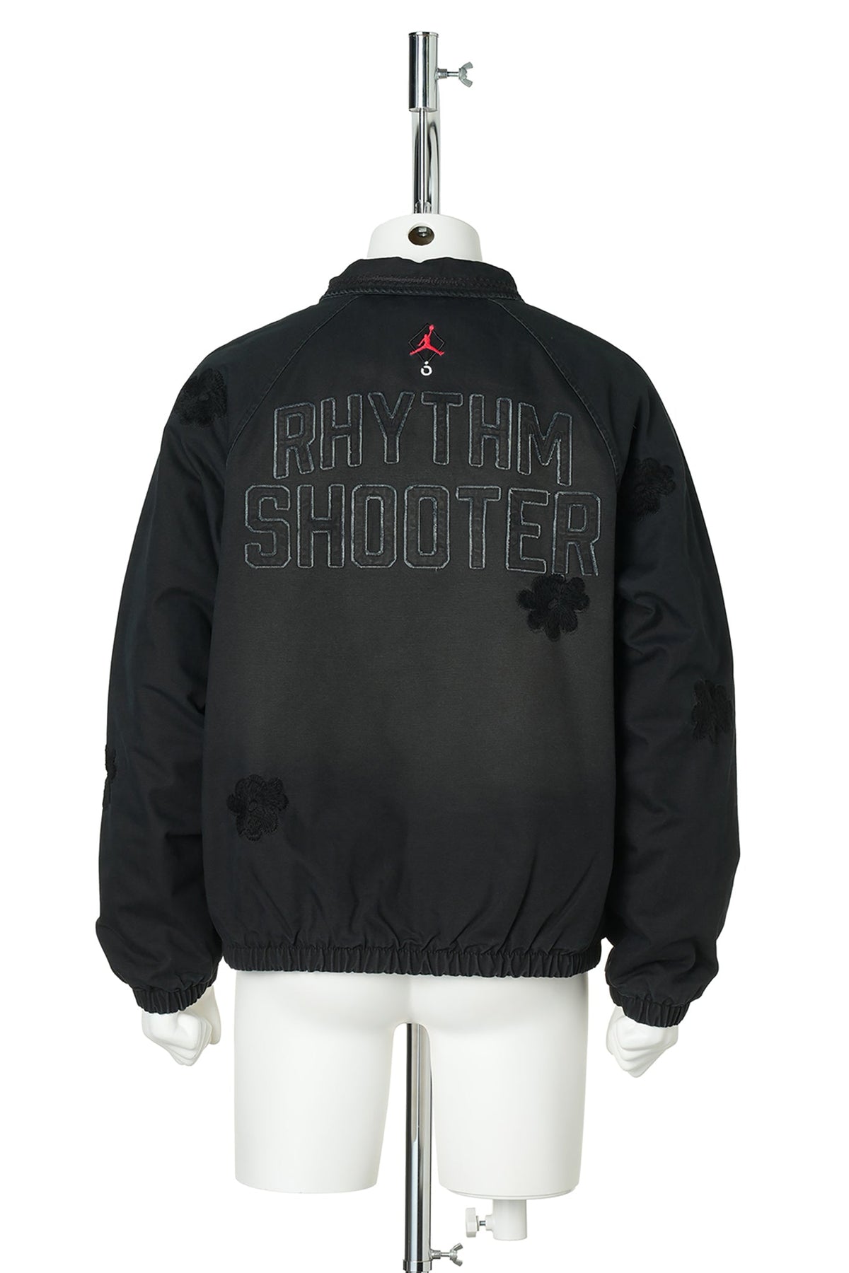 JORDAN NRT BOMBER JACKET / 010:BLACK/UNIVERSITY RED/WHITE