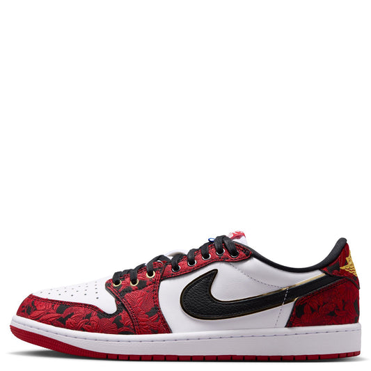 AIR JORDAN 1 RETRO LOW OG / 001:BLACK/VARSITY RED-SUMMIT WHITE