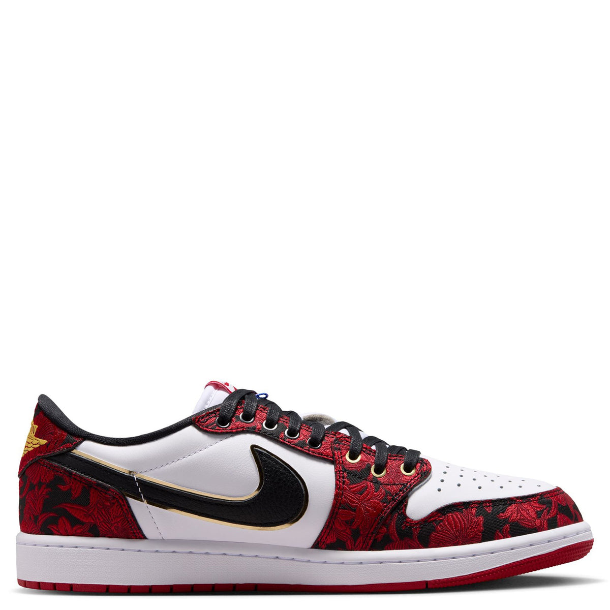 AIR JORDAN 1 RETRO LOW OG / 001:BLACK/VARSITY RED-SUMMIT WHITE