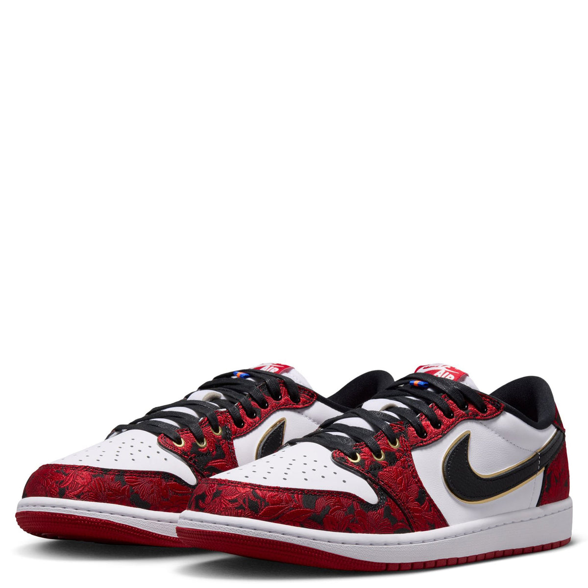 AIR JORDAN 1 RETRO LOW OG / 001:BLACK/VARSITY RED-SUMMIT WHITE