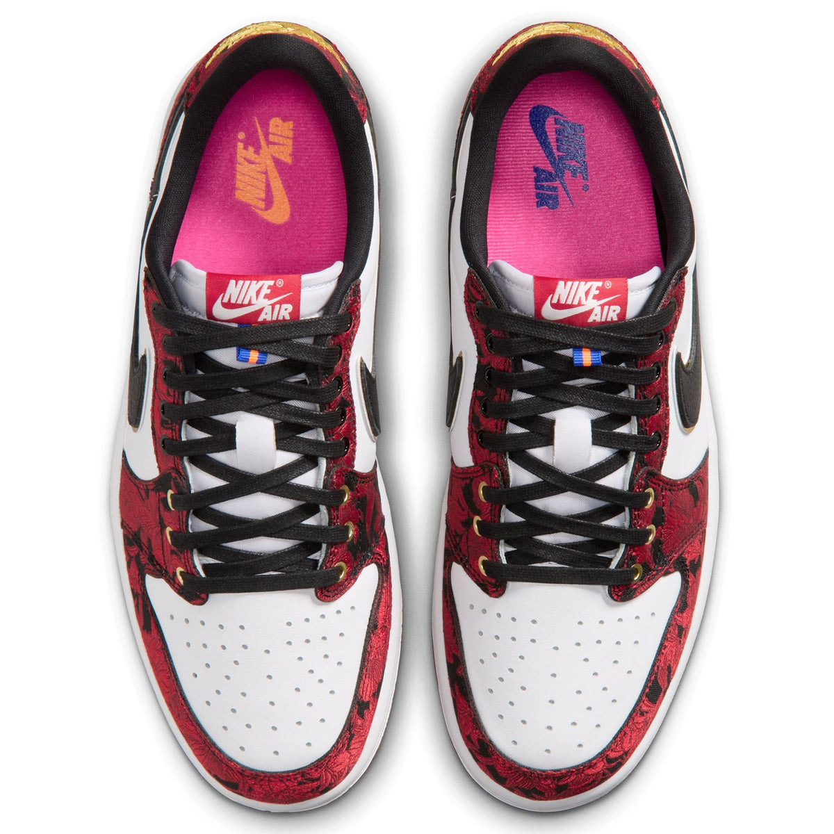 AIR JORDAN 1 RETRO LOW OG / 001:BLACK/VARSITY RED-SUMMIT WHITE