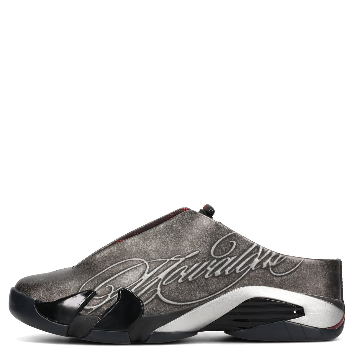 AIR JORDAN 14 RTR MULE MWLA SP / 001:BLACK/METALLIC SILVER