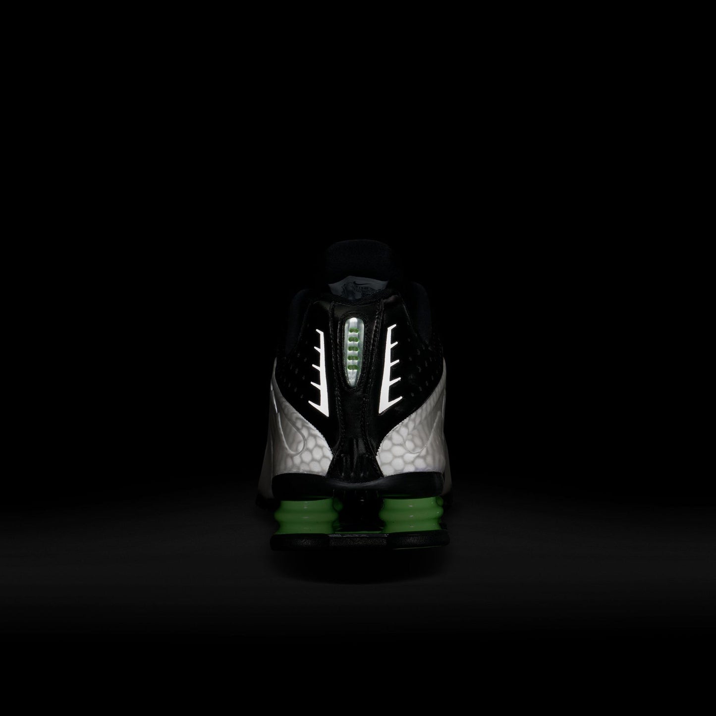 NIKE SHOX R4 SP / 001:GREY HAZE/LIME GLOW-BLACK