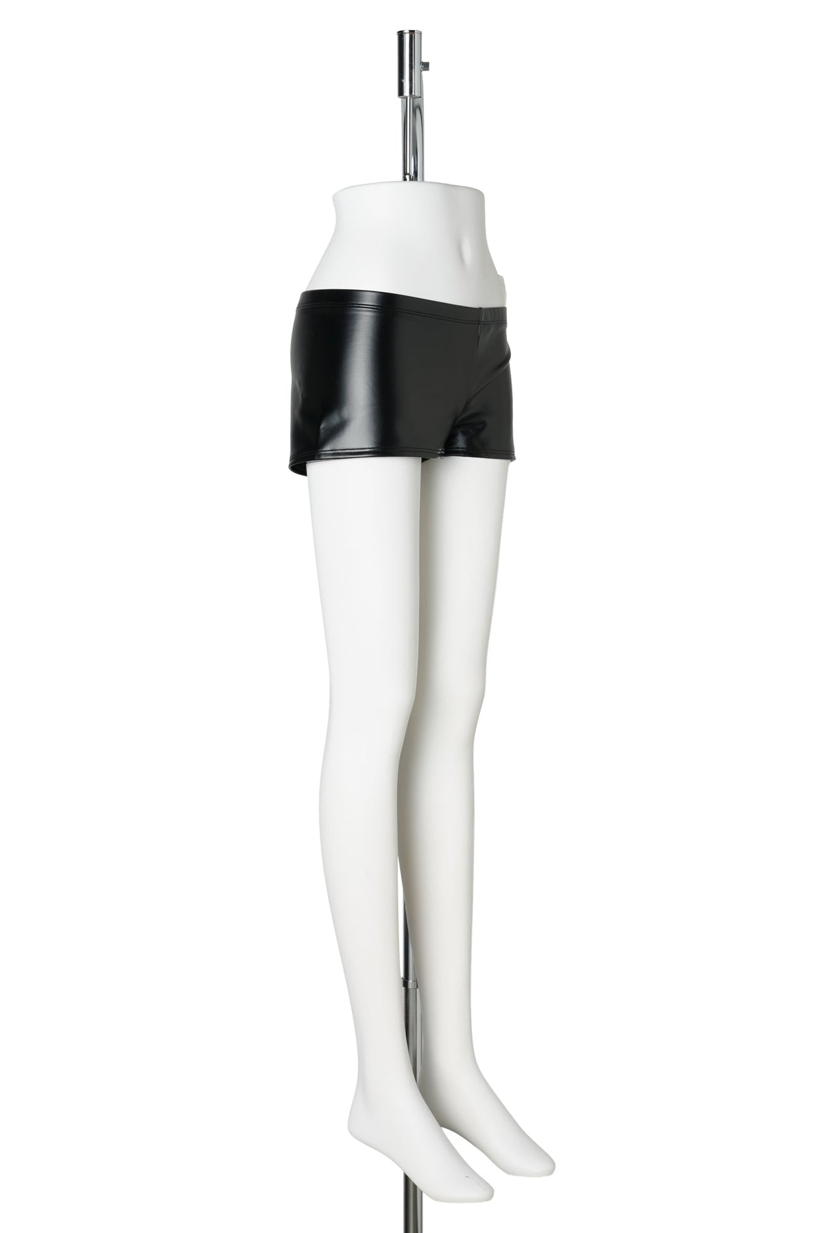 WOMENS JORDAN MWL MINI SHORTS SP / 010:BLACK/GYM RED