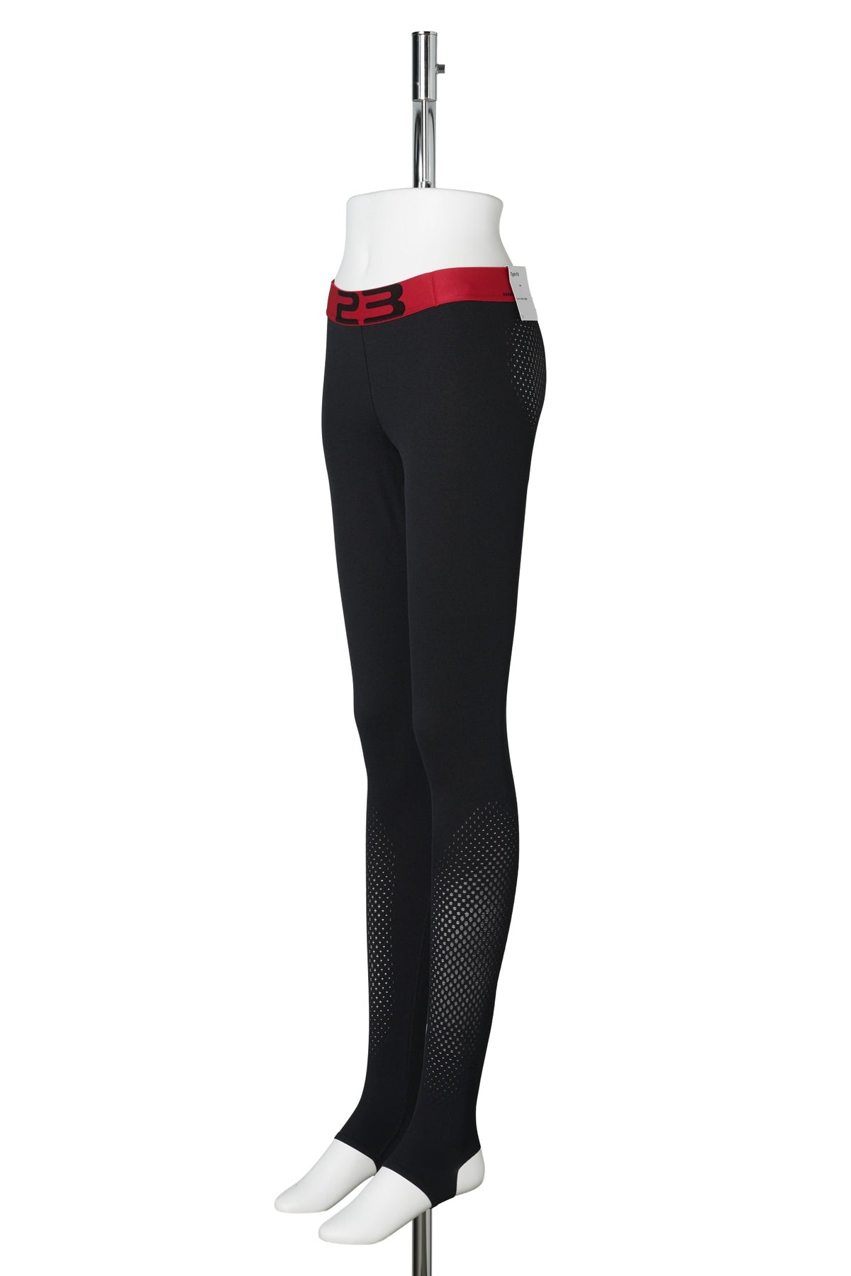 WOMENS JORDAN MWL KNIT TIGHTS SP / 010:BLACK/GYM RED