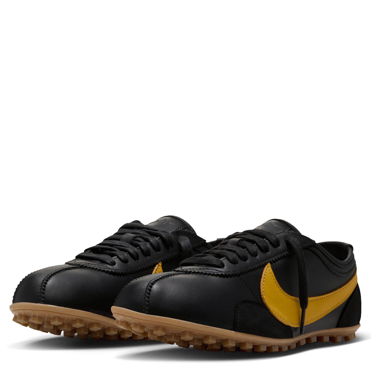 NIKE MOON SHOE OG LTHR SP / 001:BLACK/YELLOW OCHRE