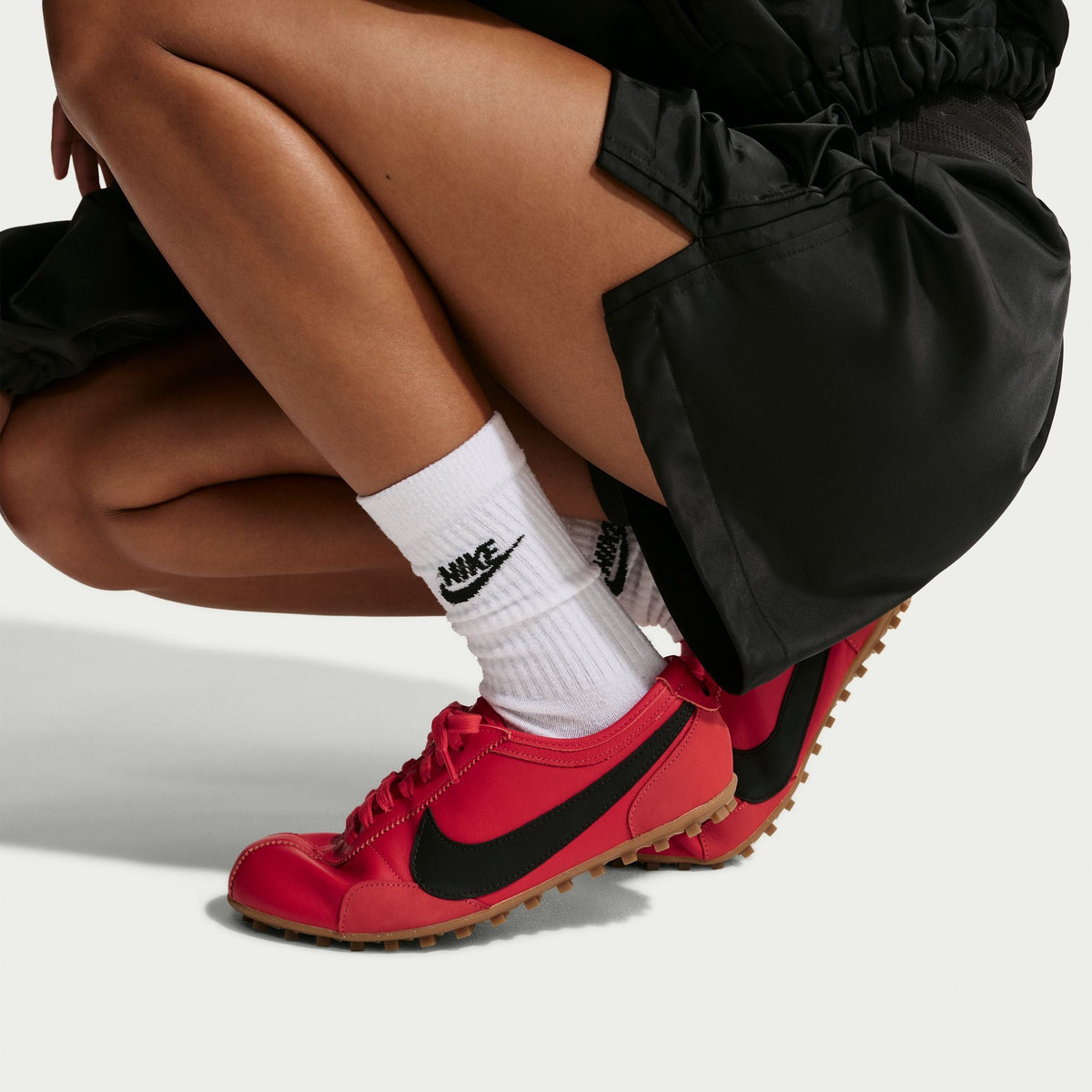NIKE MOON SHOE OG LTHR SP / 600:UNIVERSITY RED/BLACK
