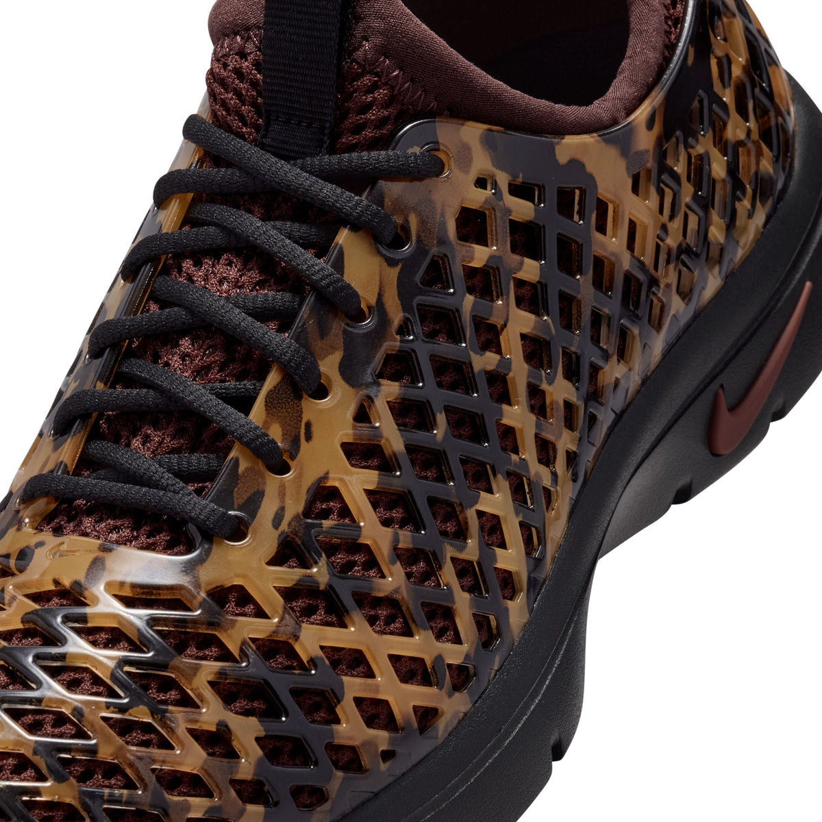 NIKE W REJUVEN8 JEL PRINT QS / 001:BLACK/BARKROOT BROWN-BLACK