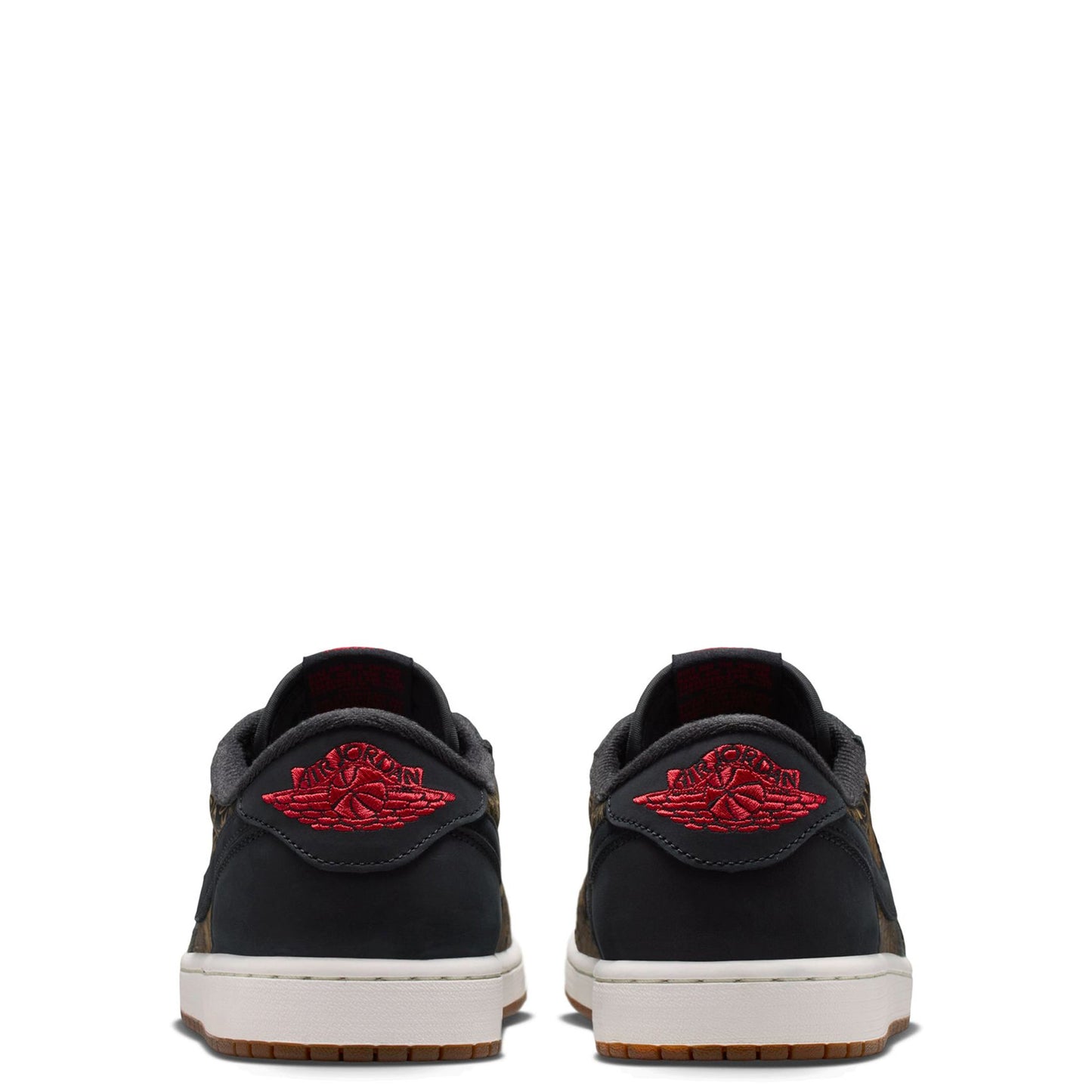 AIR JORDAN 1 RETRO LOW OG LS / 001:BLACK/VARSITY RED-SUMMIT WHITE