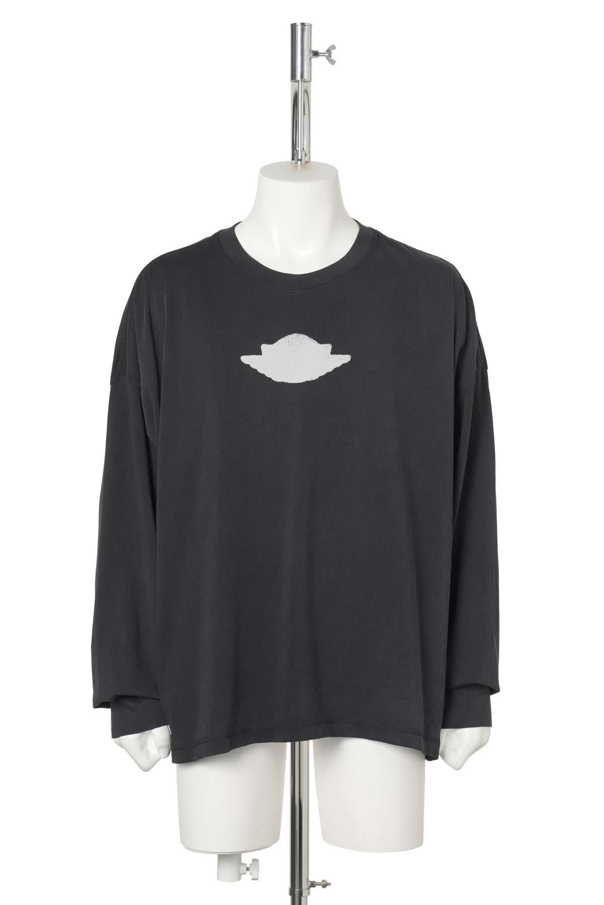 JORDAN NBHD BLK CAT L/S T-SHIRT / 010:BLACK/SAIL