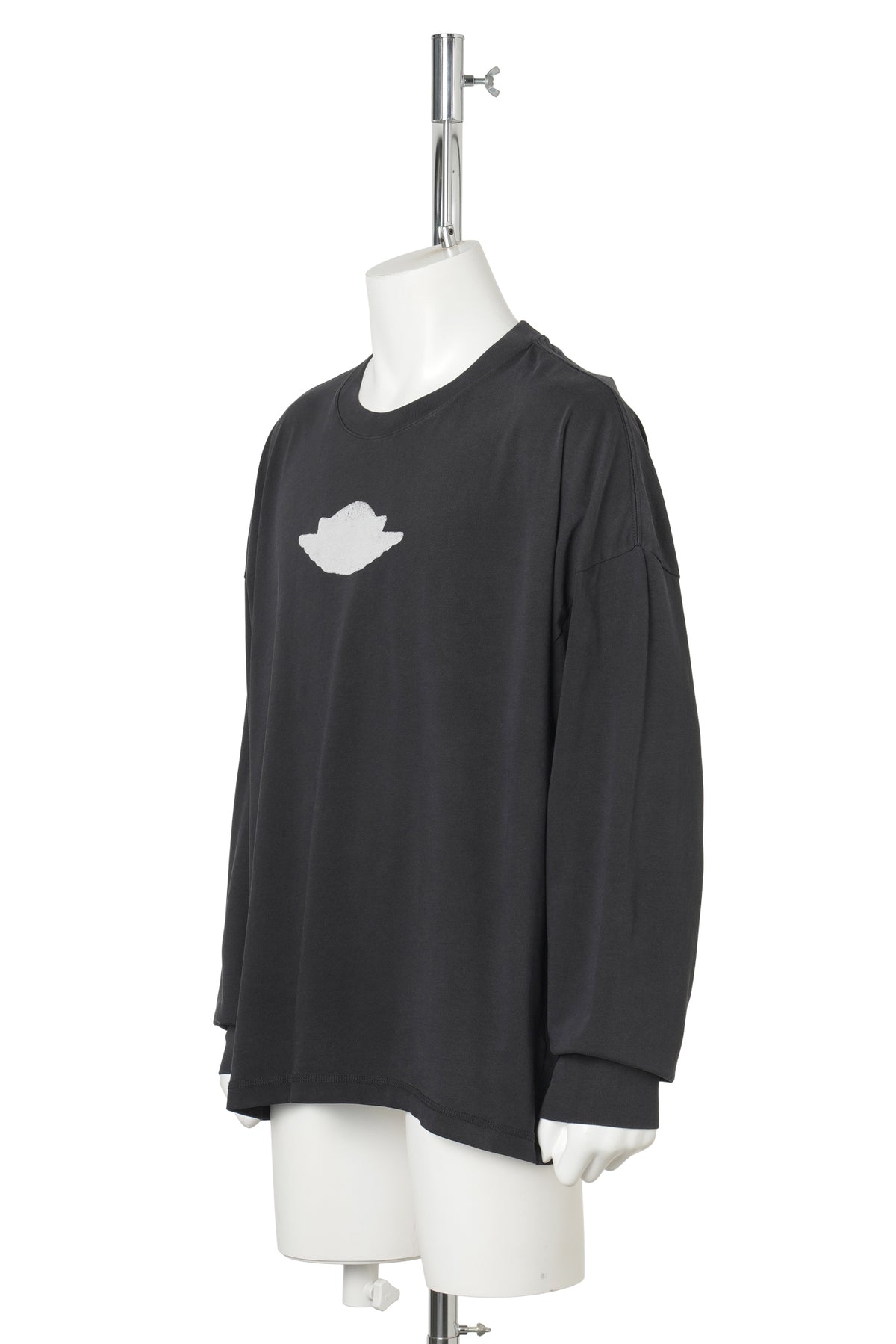 JORDAN NBHD BLK CAT L/S T-SHIRT / 010:BLACK/SAIL