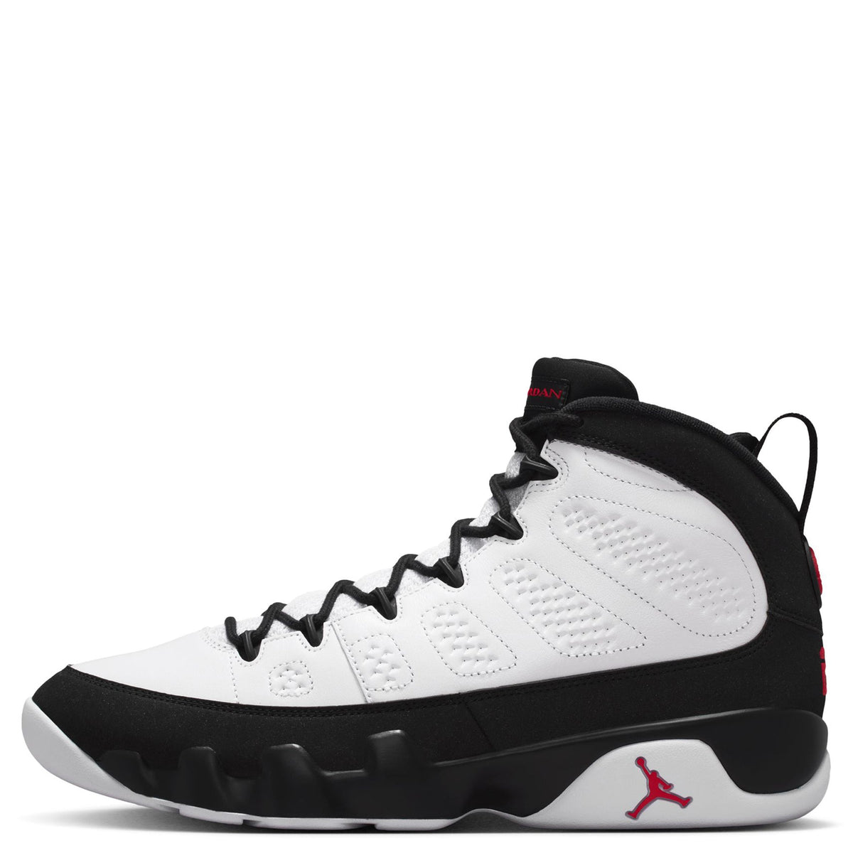 AIR JORDAN 9 RETRO / 100:WHITE/TRUE RED-BLACK