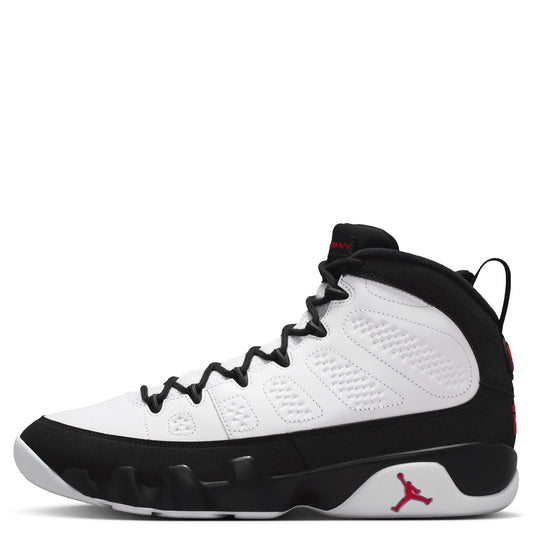 AIR JORDAN 9 RETRO / 100:WHITE/TRUE RED-BLACK