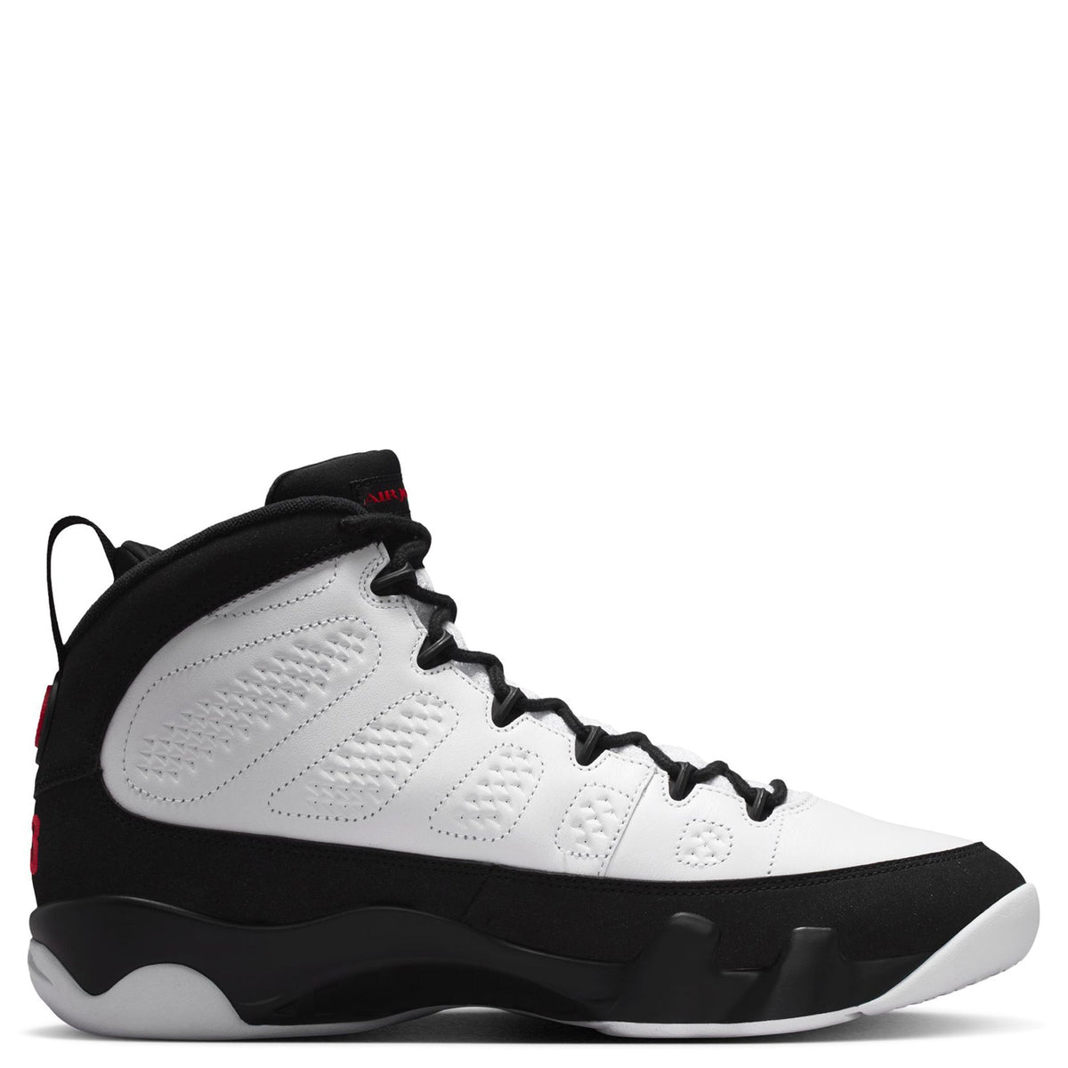AIR JORDAN 9 RETRO / 100:WHITE/TRUE RED-BLACK