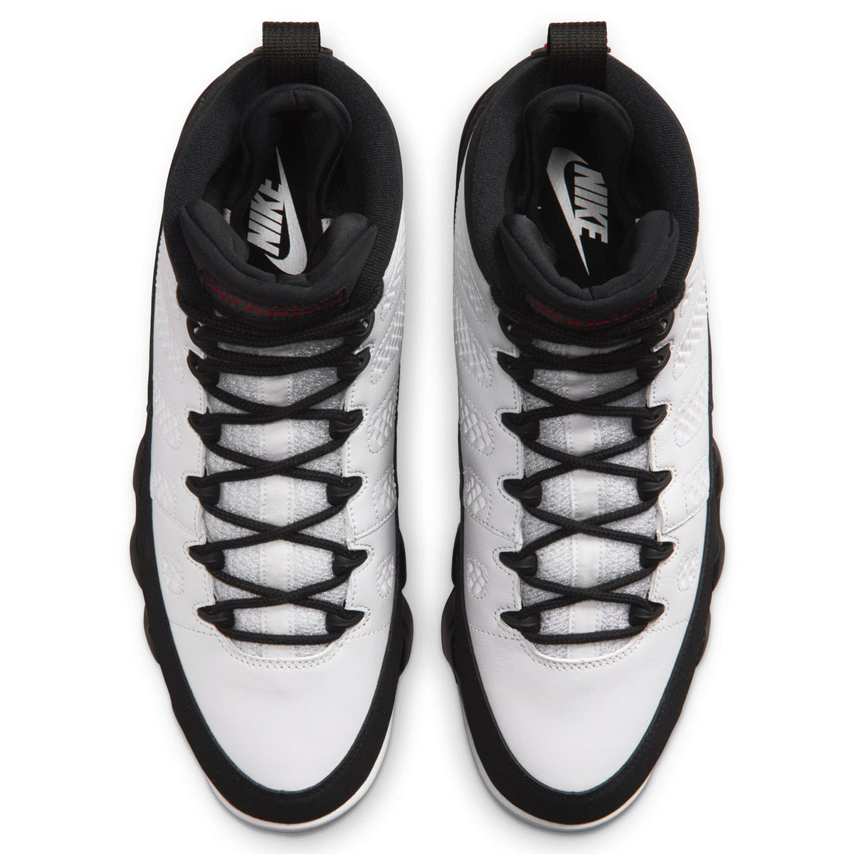AIR JORDAN 9 RETRO / 100:WHITE/TRUE RED-BLACK