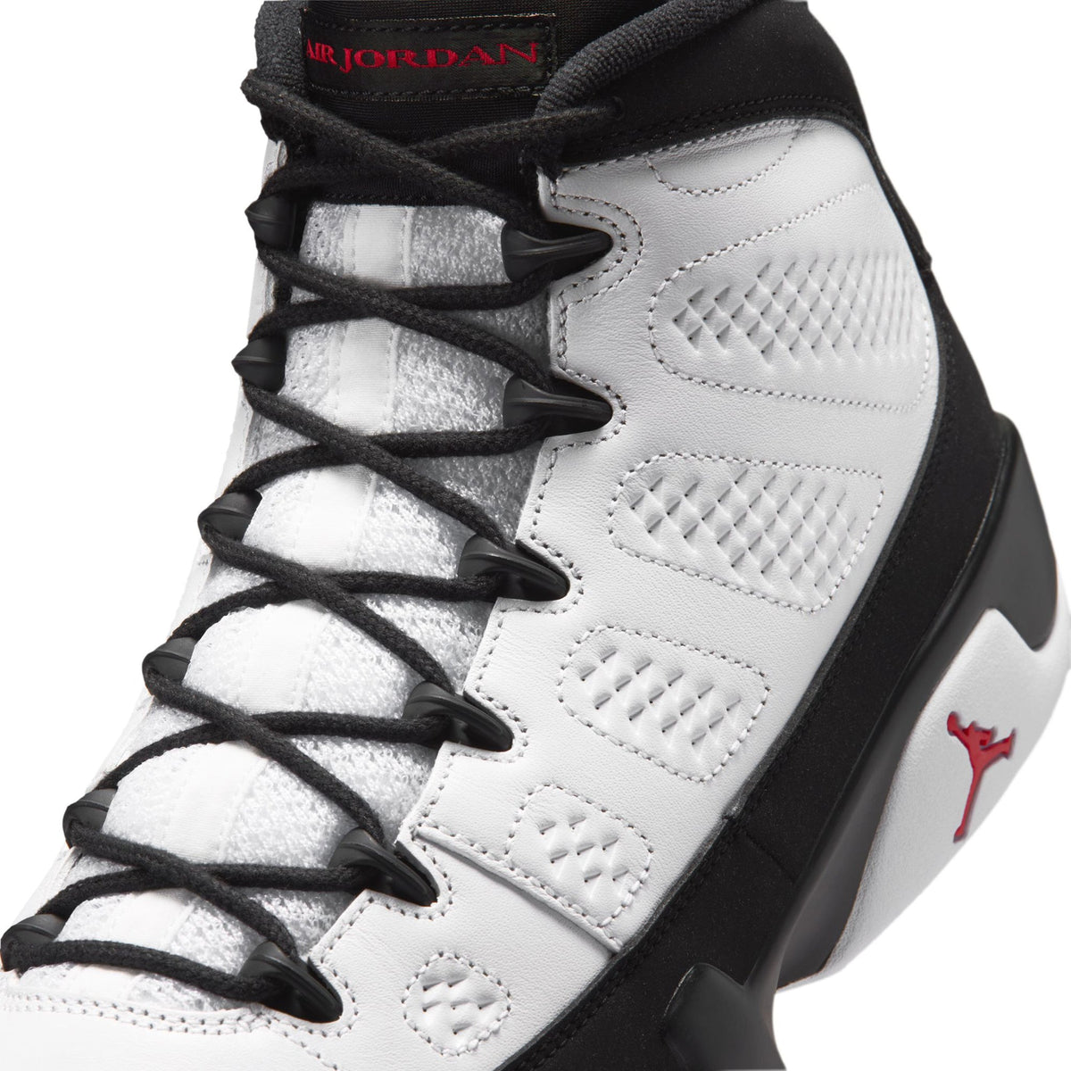 AIR JORDAN 9 RETRO / 100:WHITE/TRUE RED-BLACK