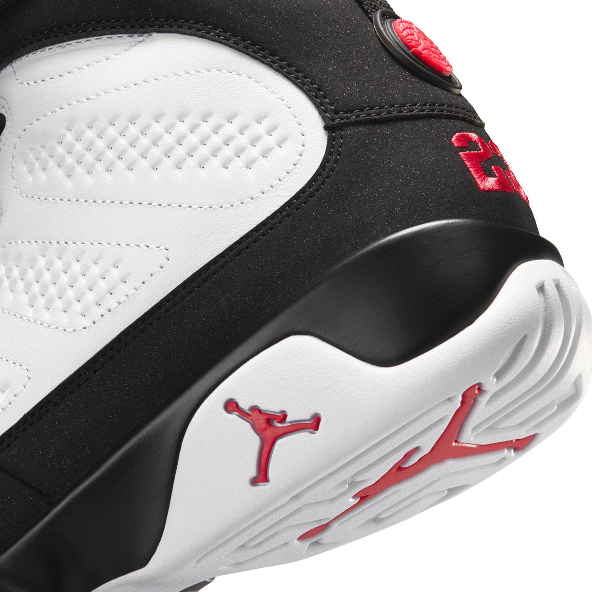 AIR JORDAN 9 RETRO / 100:WHITE/TRUE RED-BLACK