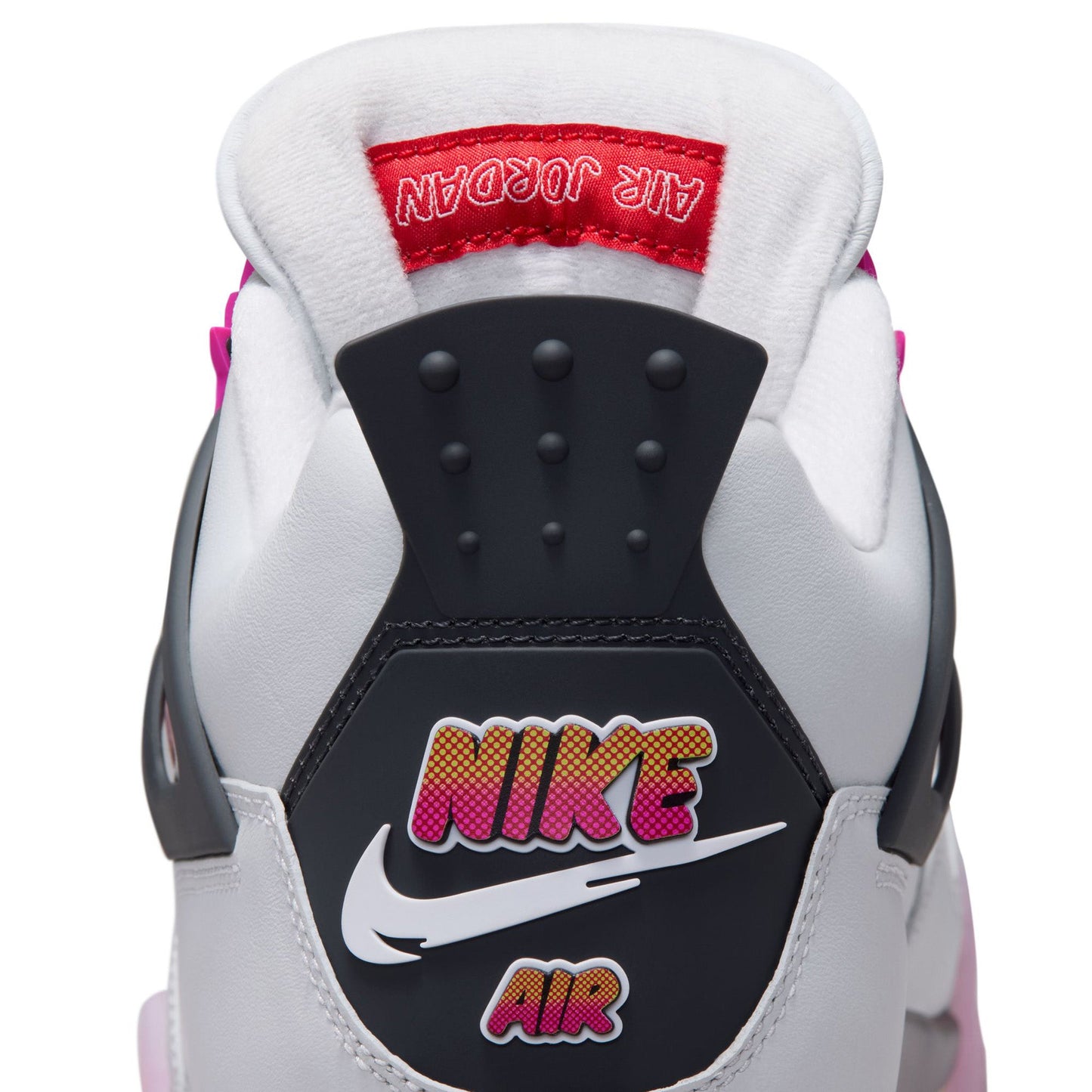 AIR JORDAN 4 RETRO / 100:OFF WHITE/FIRE PINK-ANTHRACITE