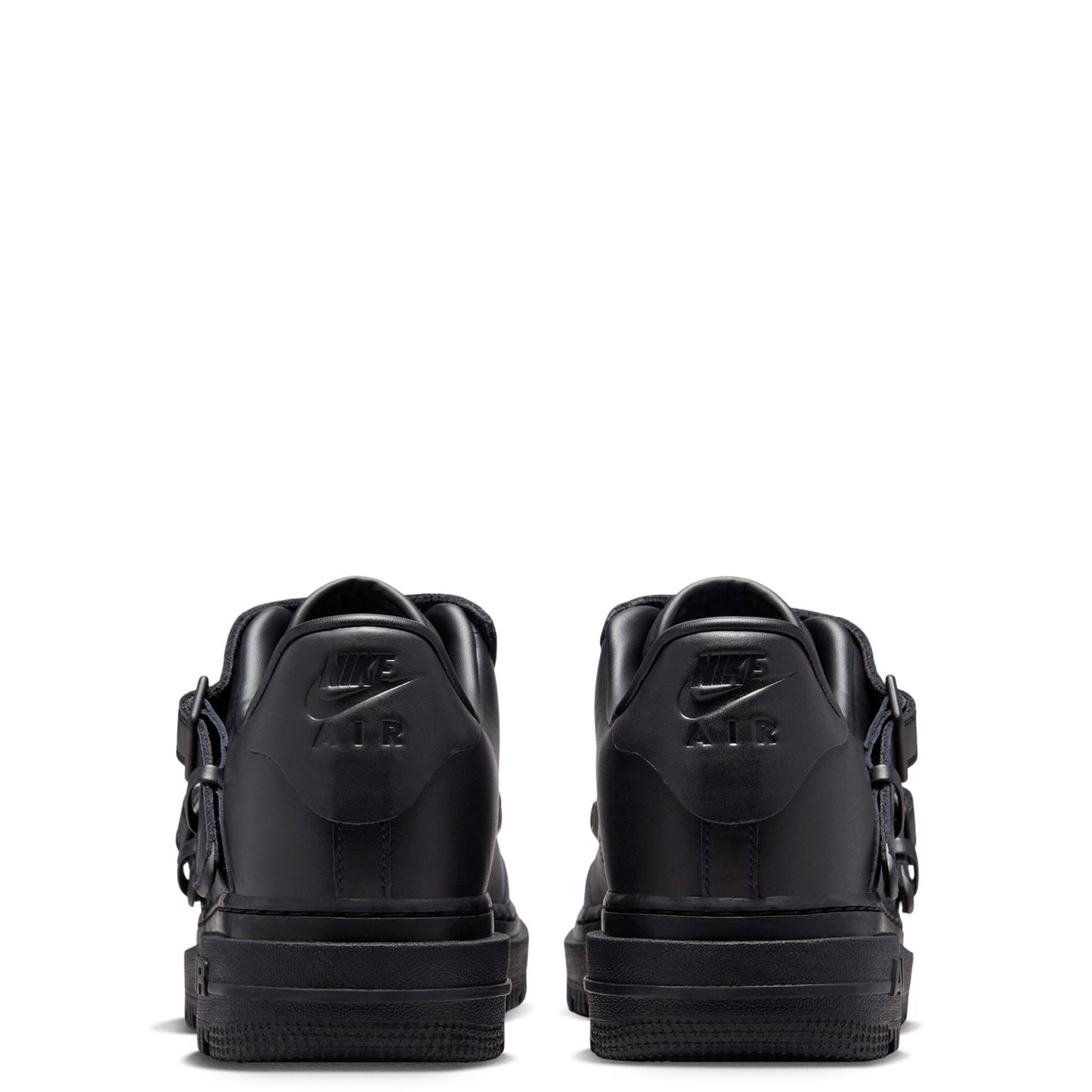 AIR FORCE 1 LUXE / 010:BLACK/METALLIC SILVER