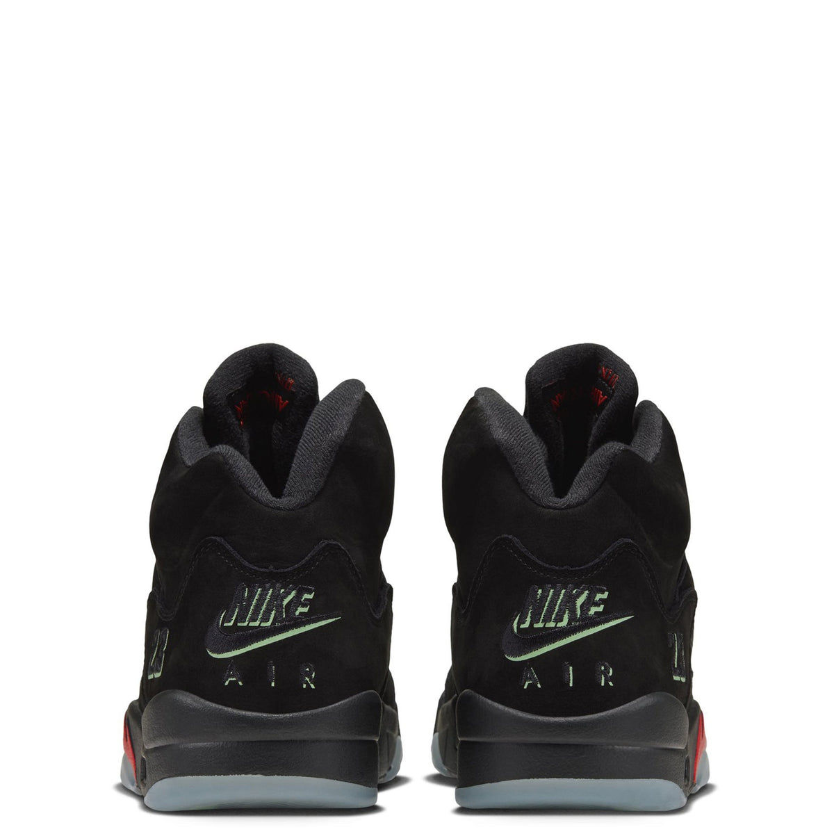 AIR JORDAN 5 RETRO OG / 001:BLACK/BLACK-PICANTE RED