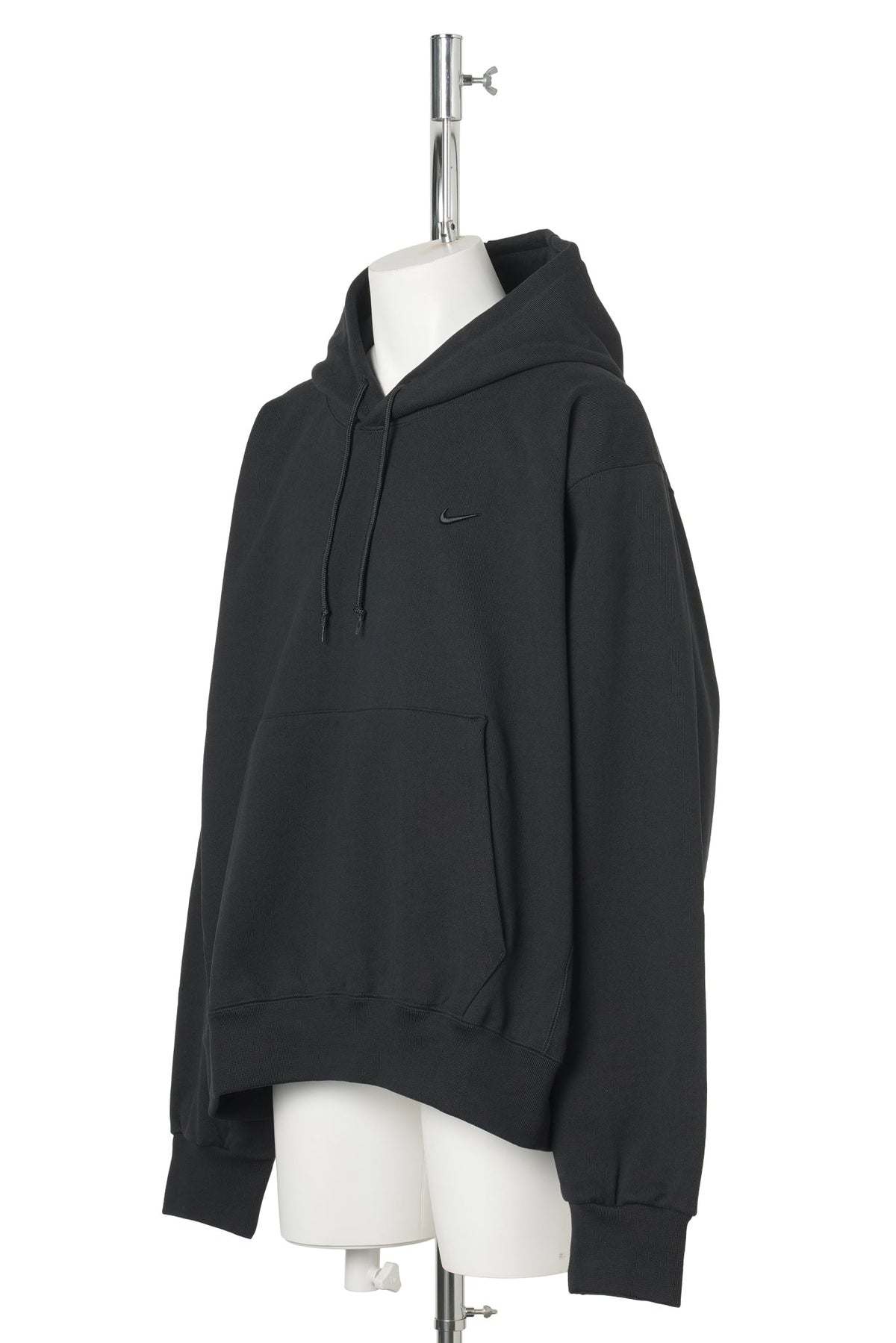 NIKE NRG 560 FLEECE L/S HOODIE / 010:BLACK/WHITE